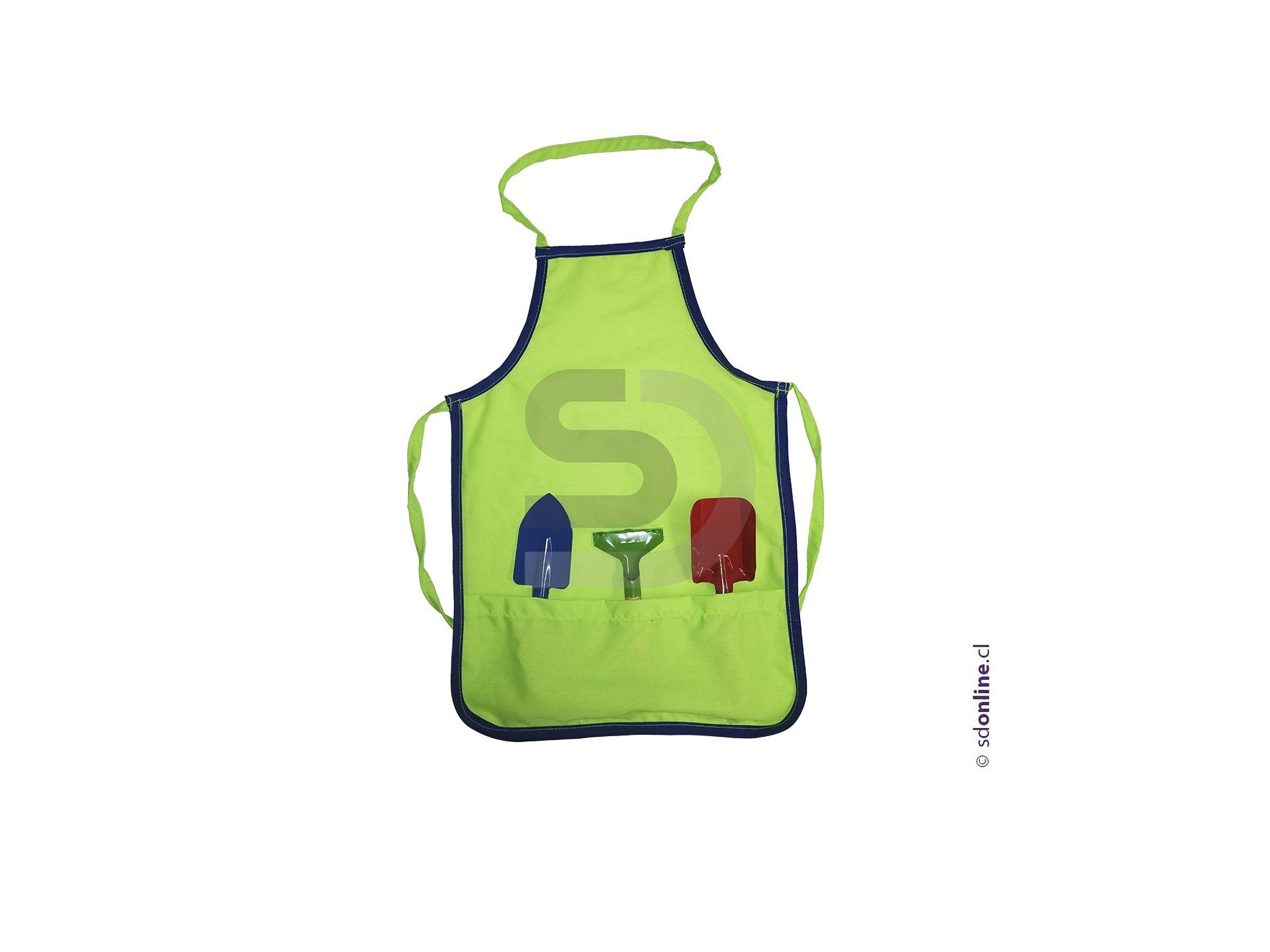 Set de jardinería con delantal 4Pza 1