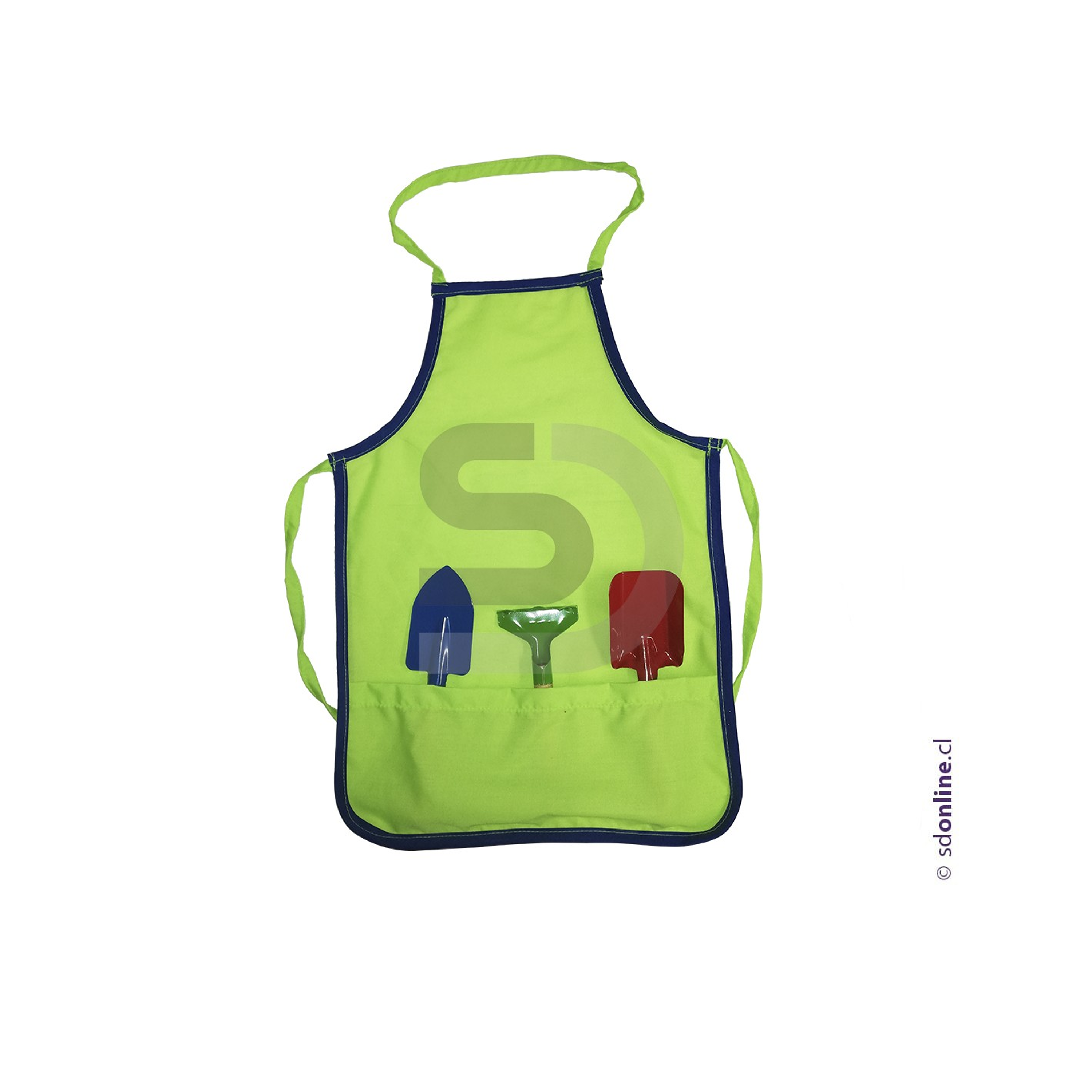 Set de jardinería con delantal 4Pza 1