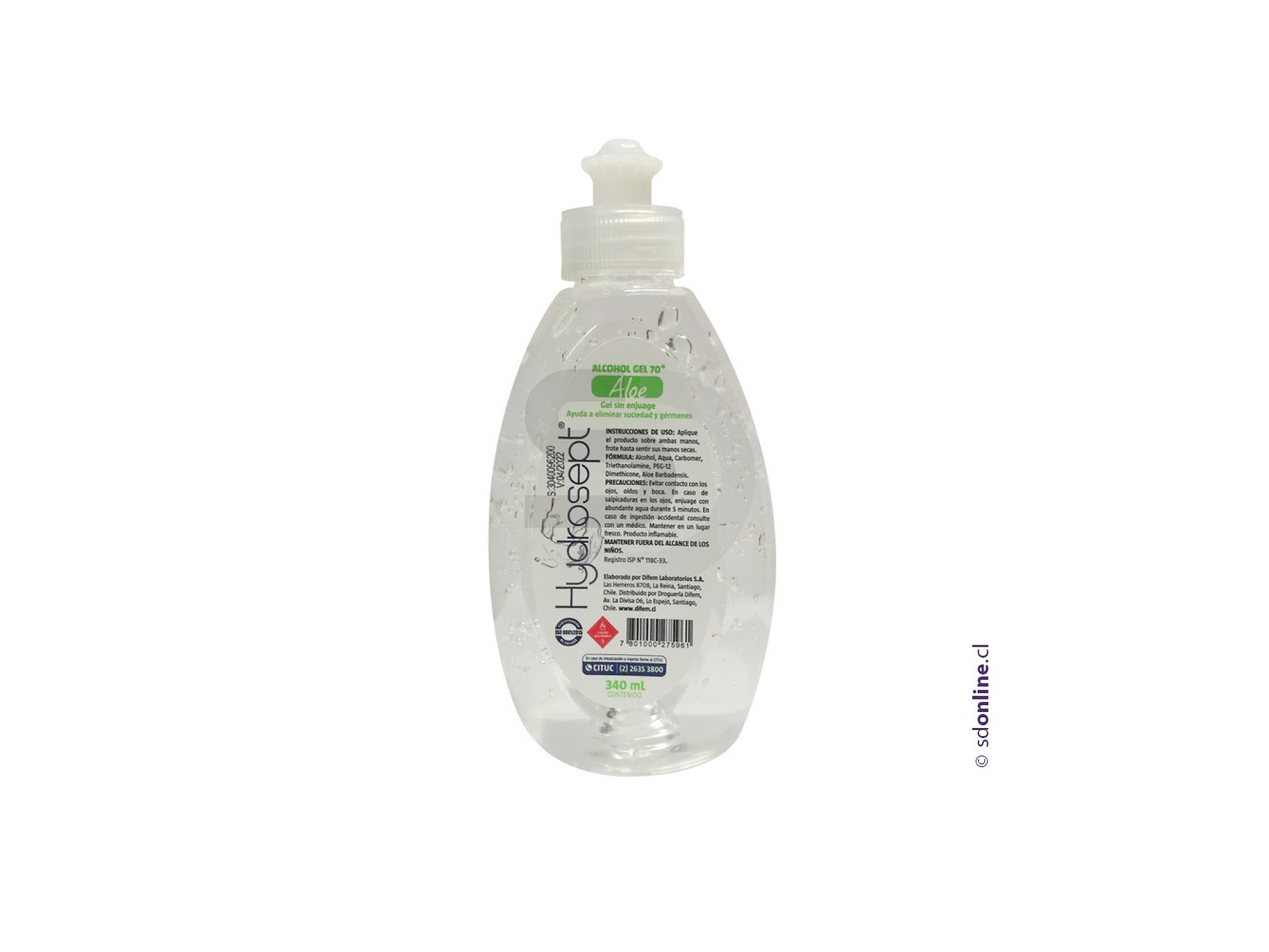 Kit proteccion buzo gorro clip guantes y alcohol gel 1