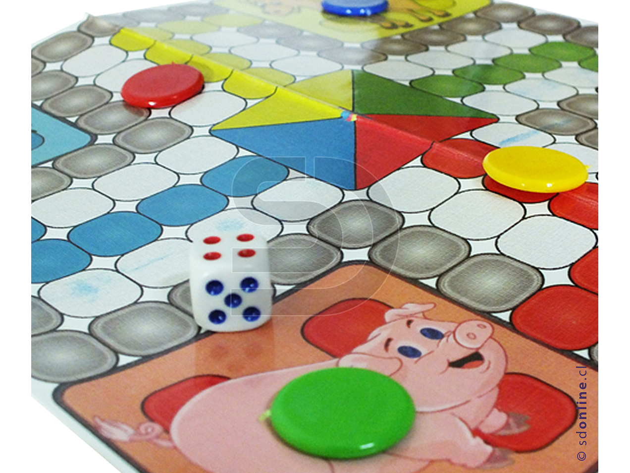 Ludo infantil animales granja 2