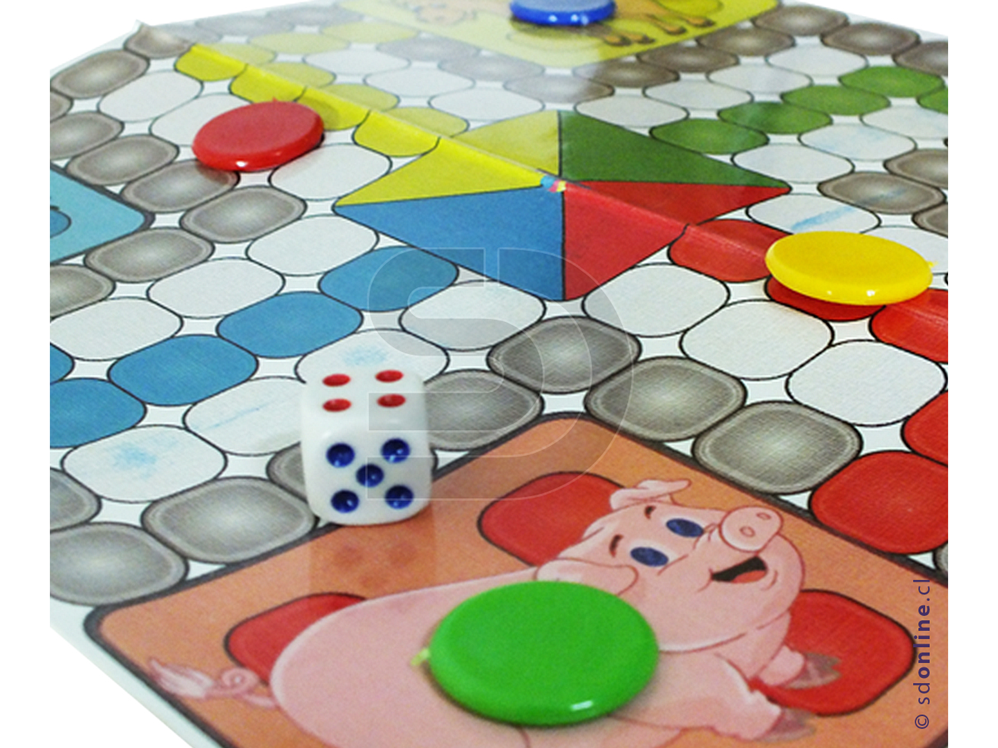 Ludo infantil animales granja 2