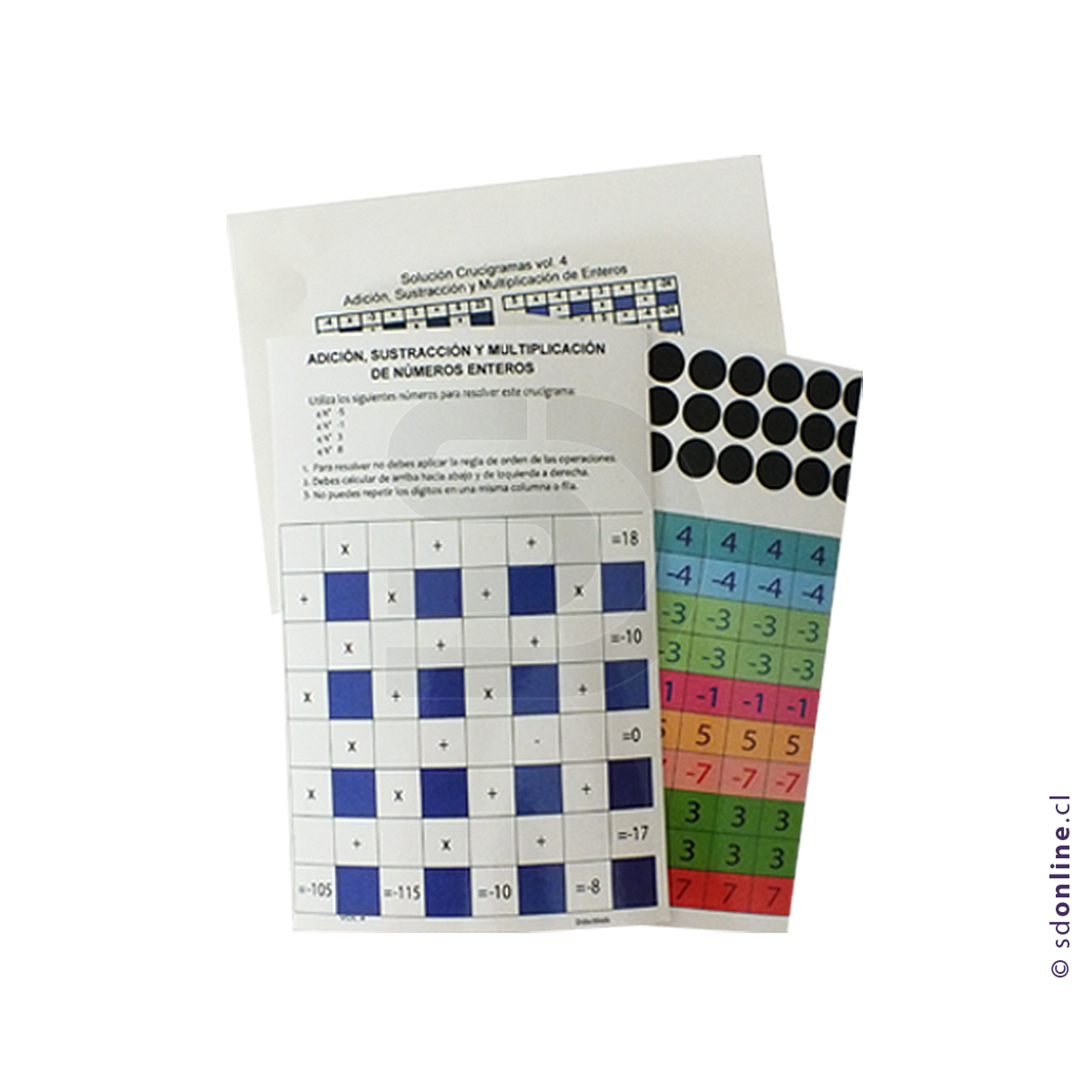 Crucigrama calculo mental - Vol 1 2