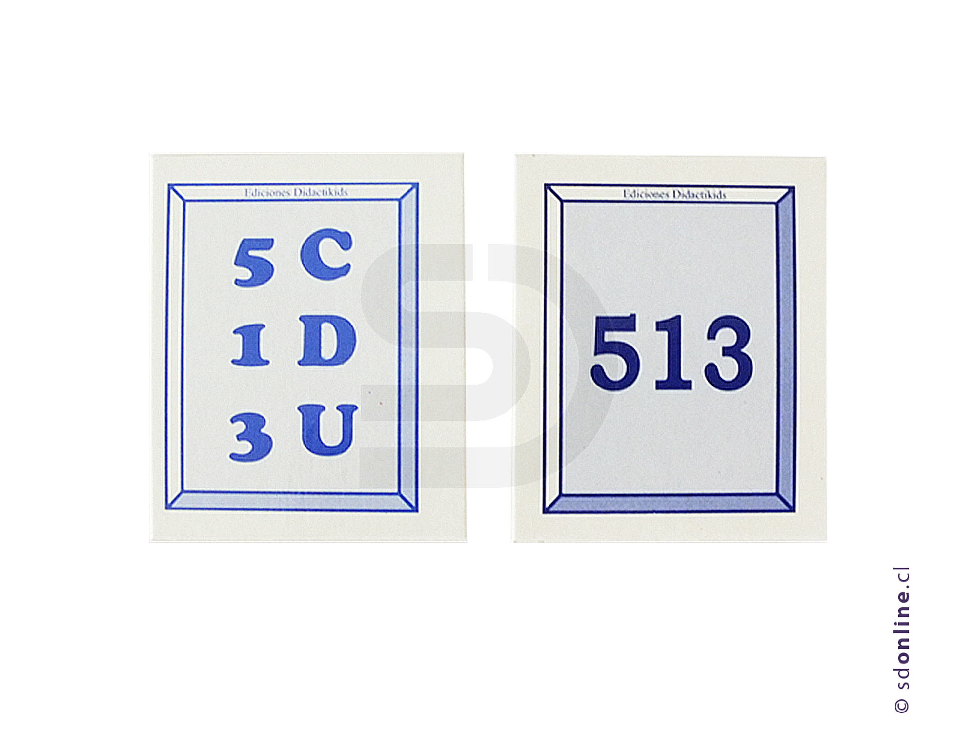 Naipe reforzando el valor posicional - Vol 1 2