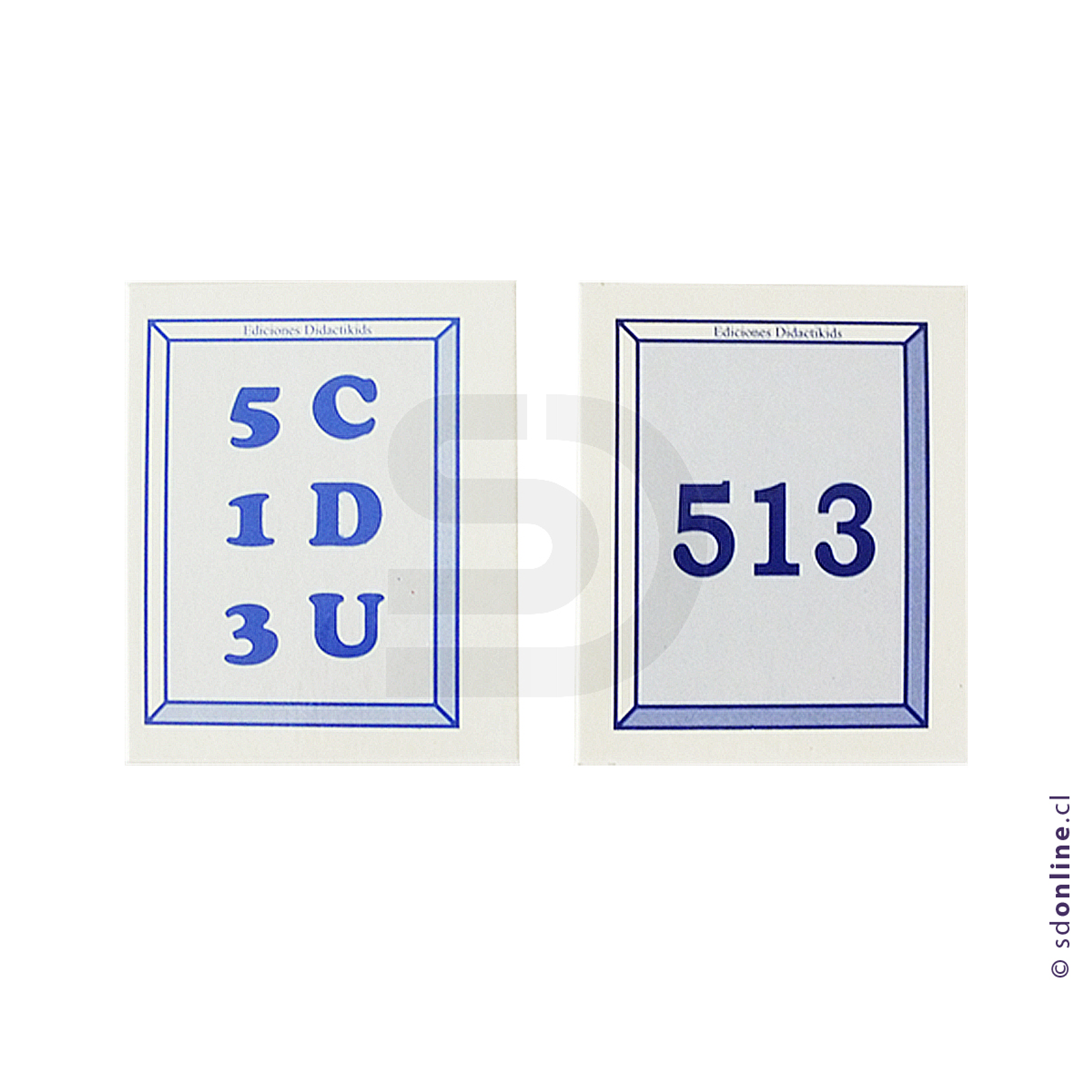 Naipe reforzando el valor posicional - Vol 1 2