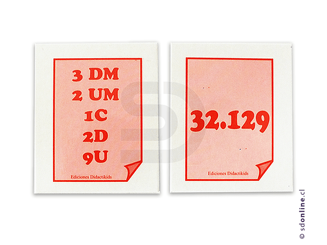 Naipe reforzando el valor posicional - Vol 2 2