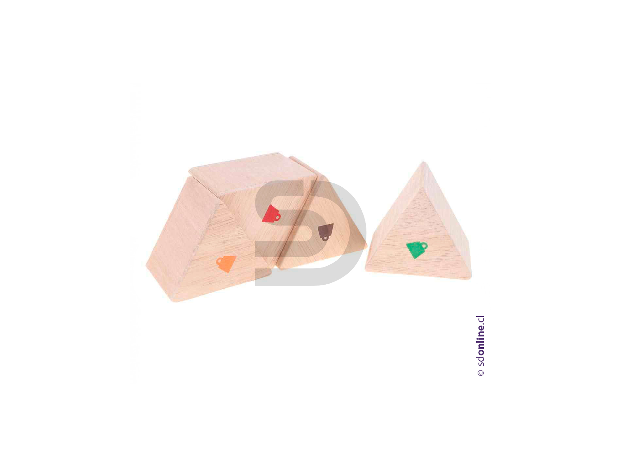 Memorice triangular de pesos 2