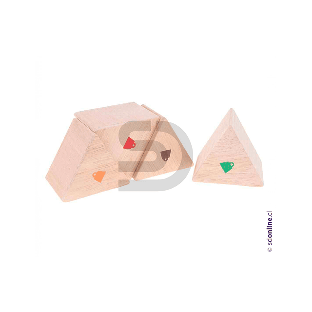 Memorice triangular de pesos