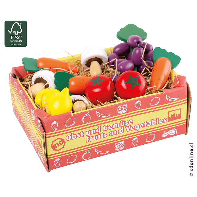 Caja Con Verduras