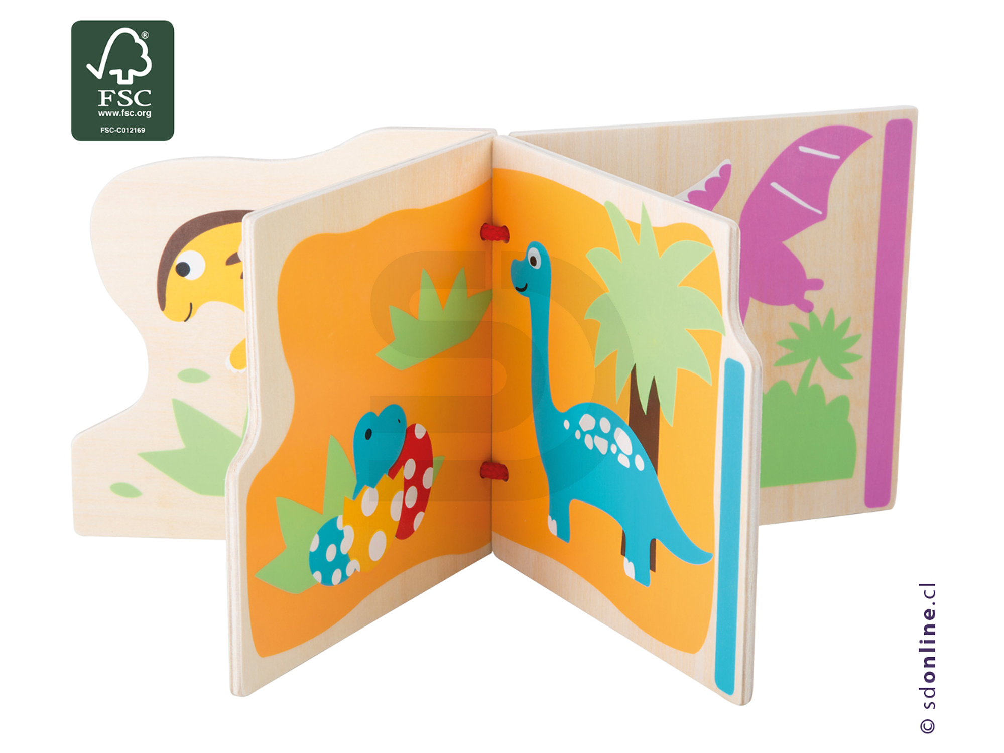 Libro para bebés mis primeros dinosaurios 2