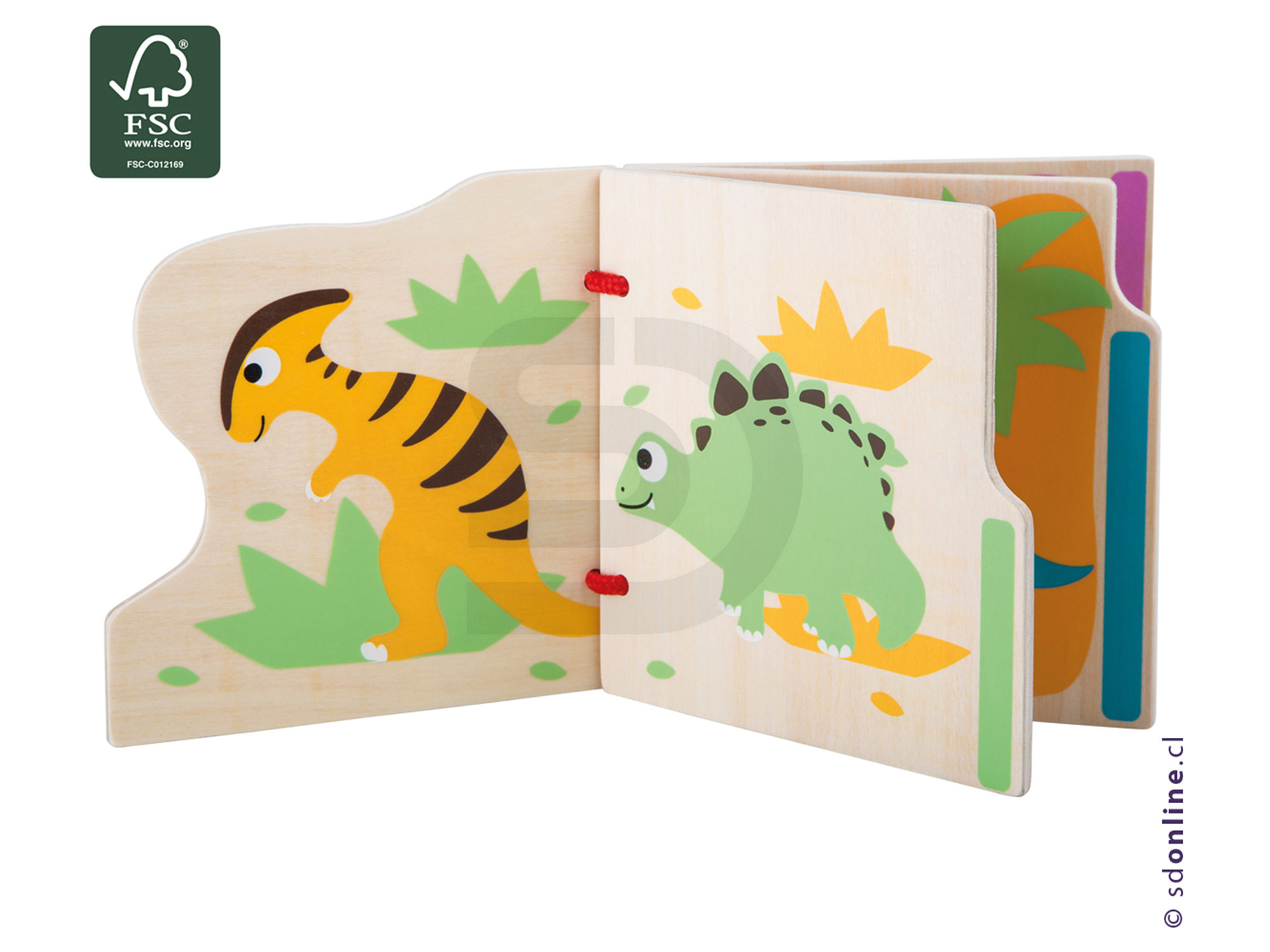 Libro para bebés mis primeros dinosaurios 3