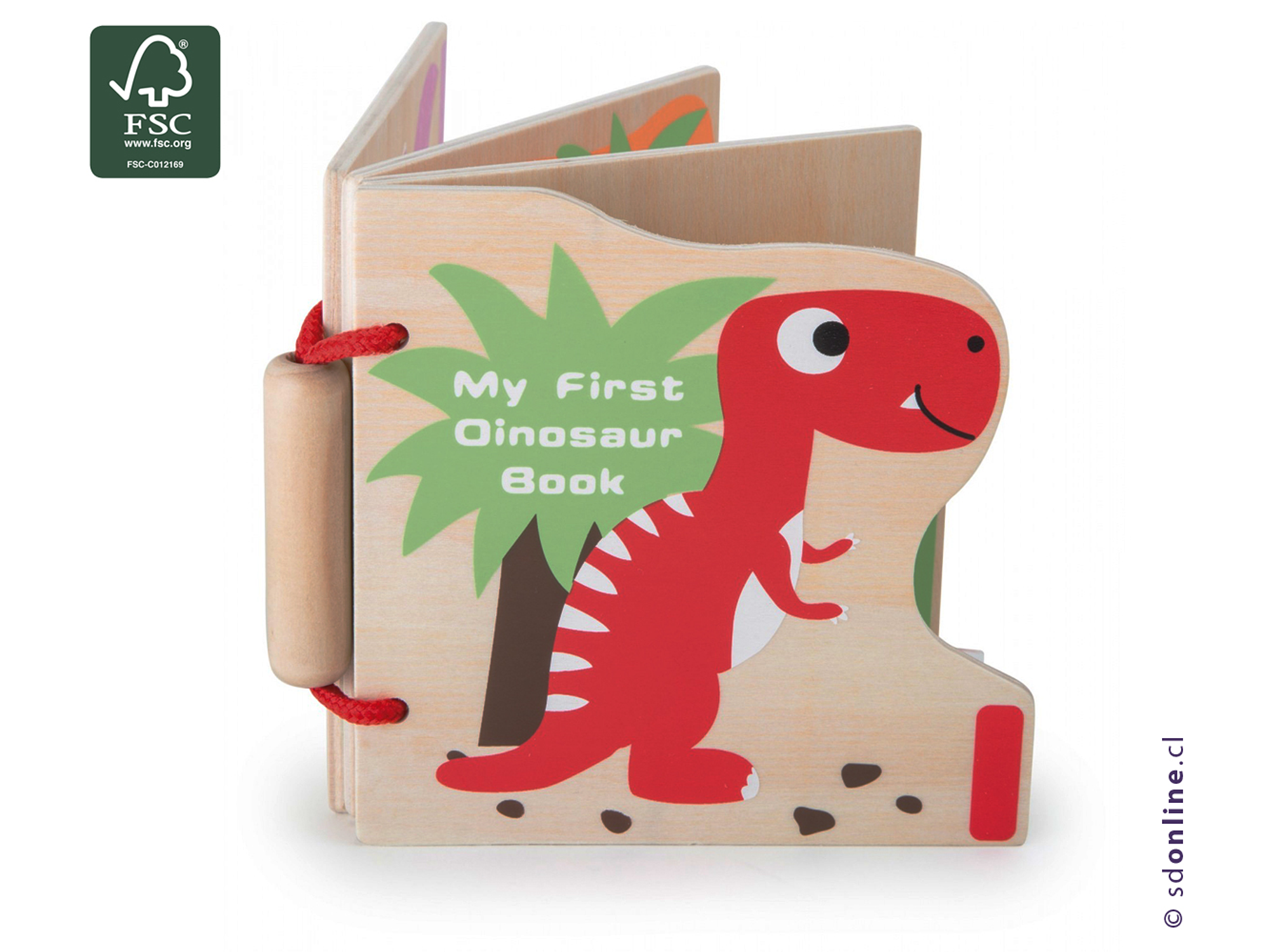 Libro para bebés mis primeros dinosaurios 1