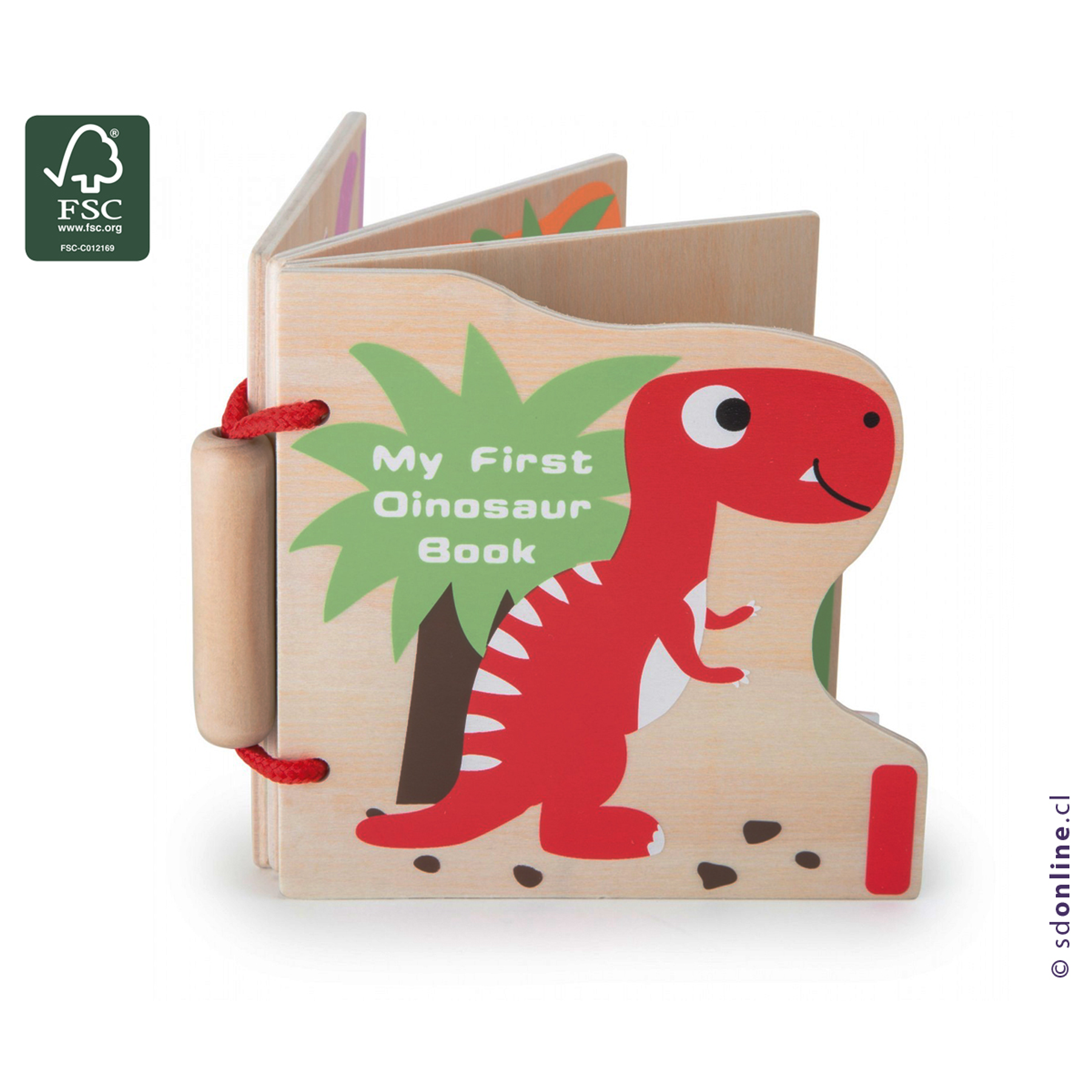 Libro para bebés mis primeros dinosaurios 1