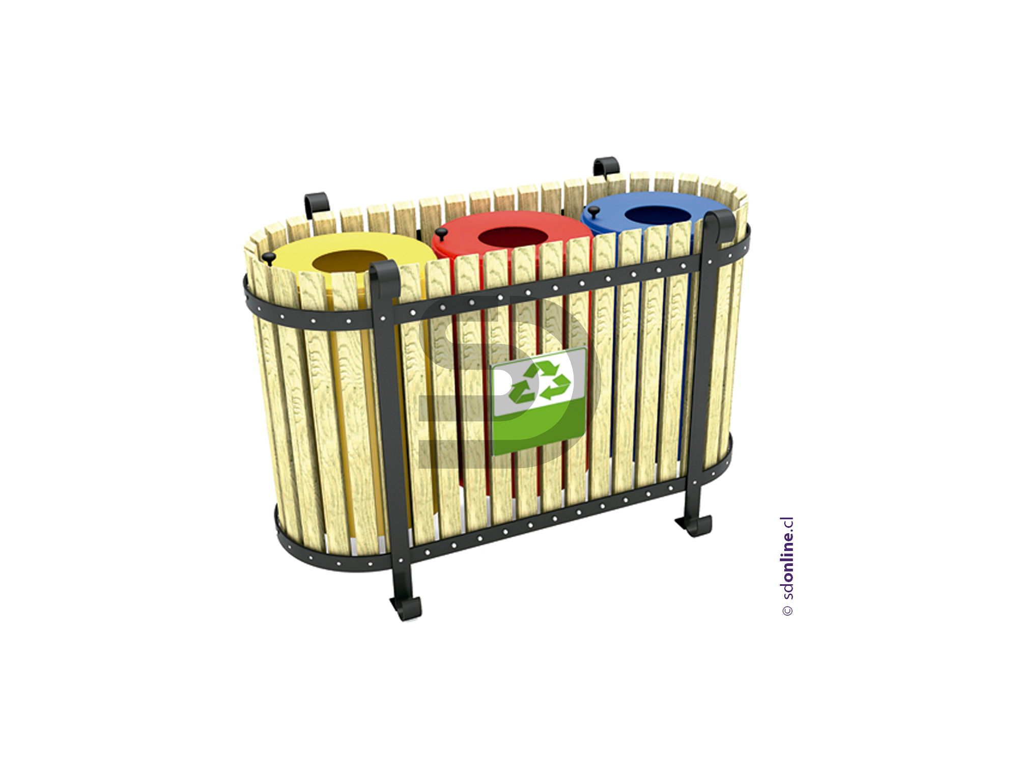 Plaza Bote De Basura 0153 1