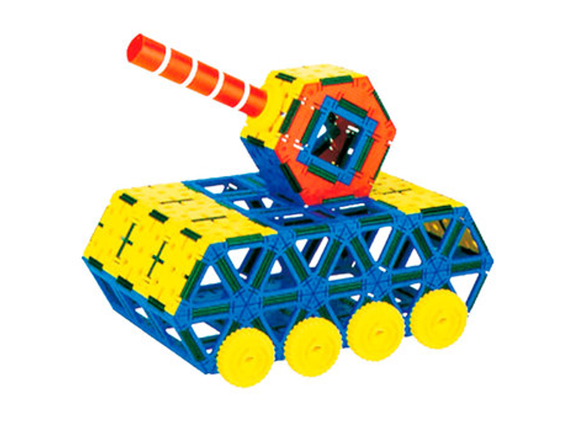 Juego construcción de figuras 3D  3