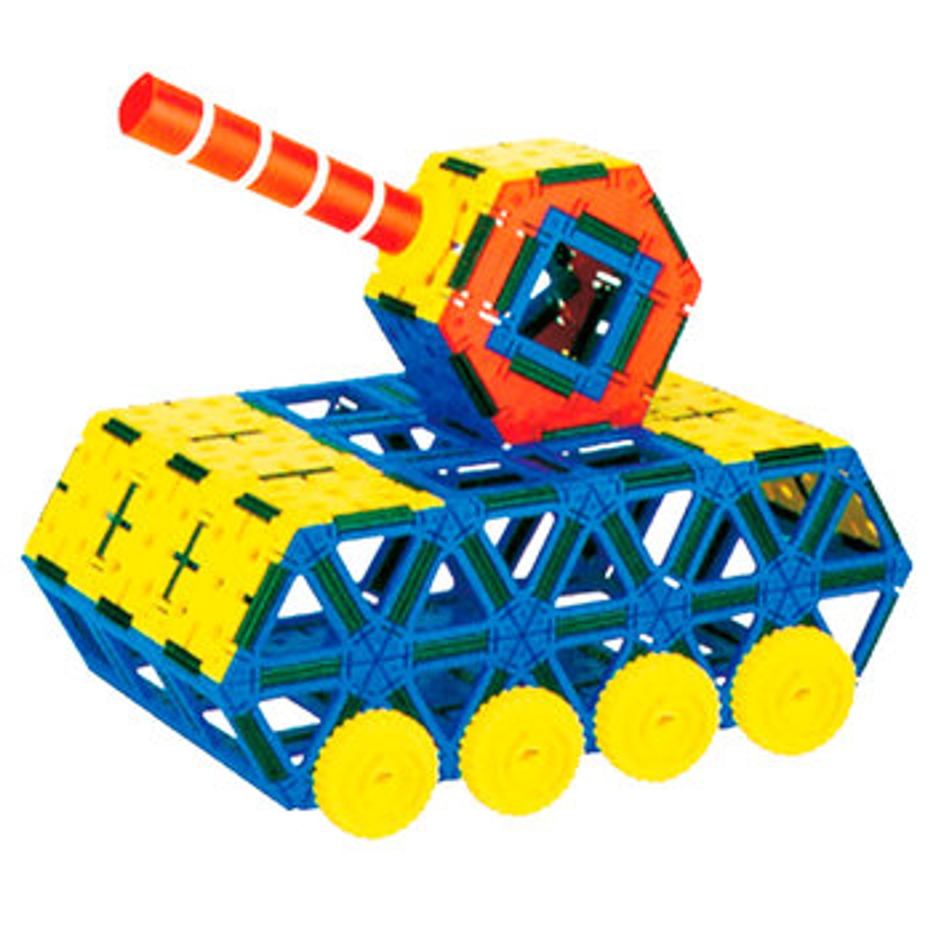 Juego construcción de figuras 3D  3