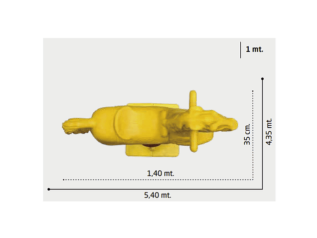 Juego de resorte caballo 0167 4