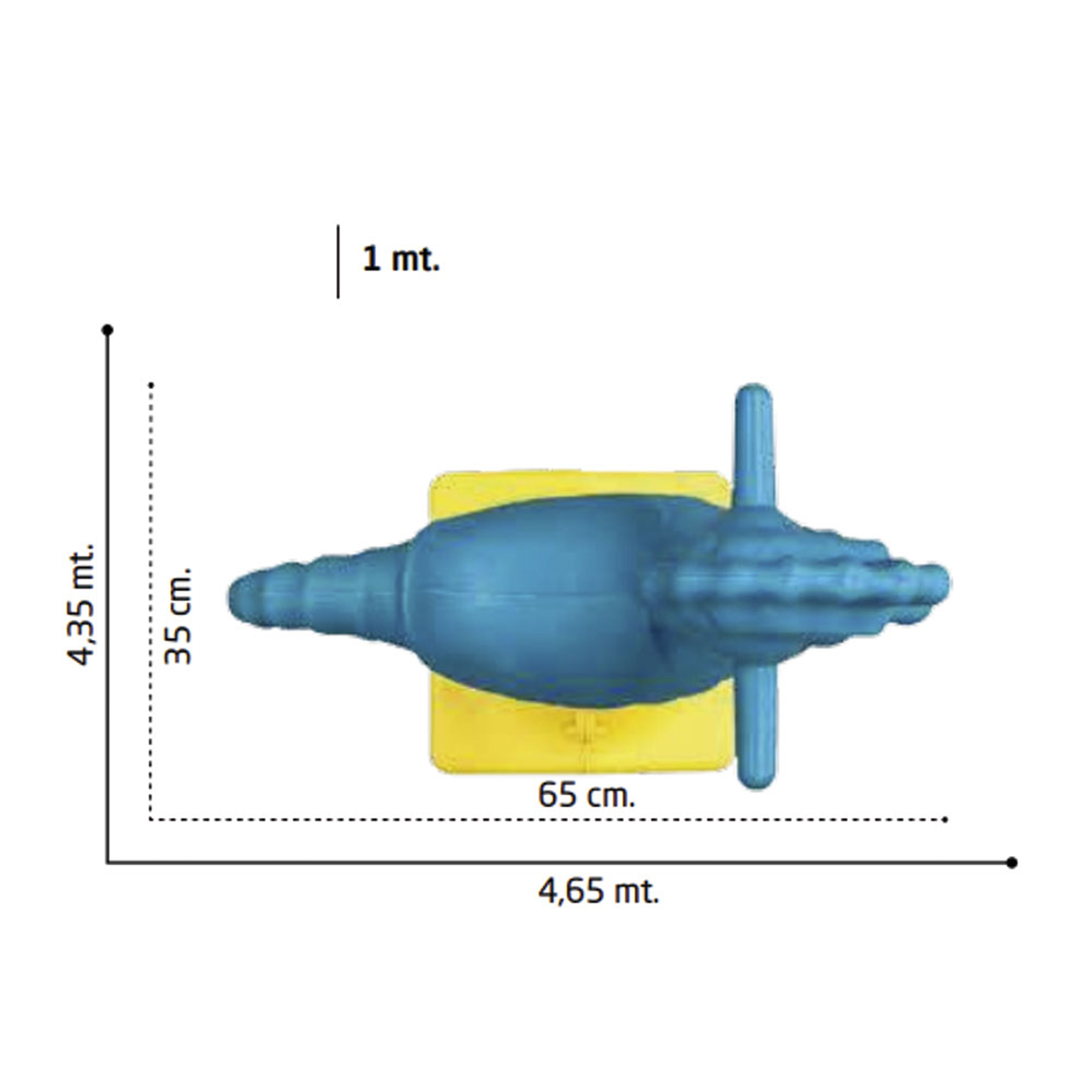 Juego de resorte caballo de mar 0168 4