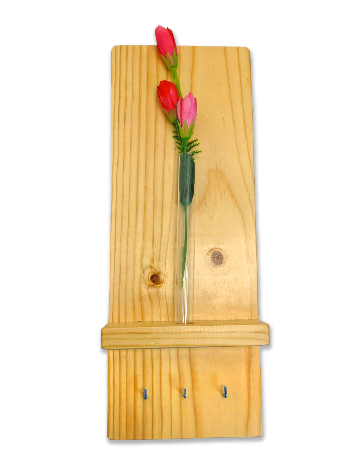Porta llaves con florero