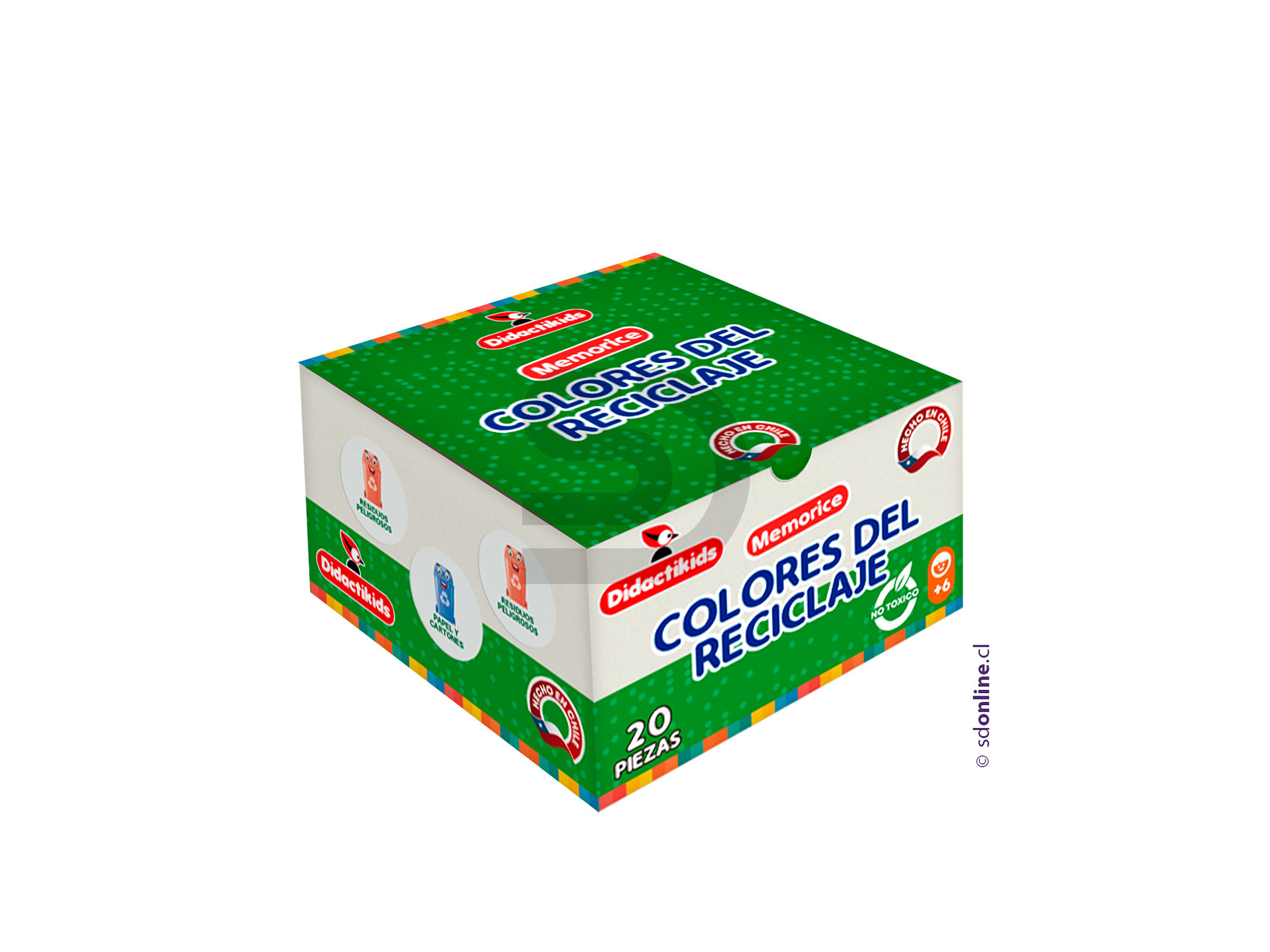 Memorice colores del Reciclaje 2