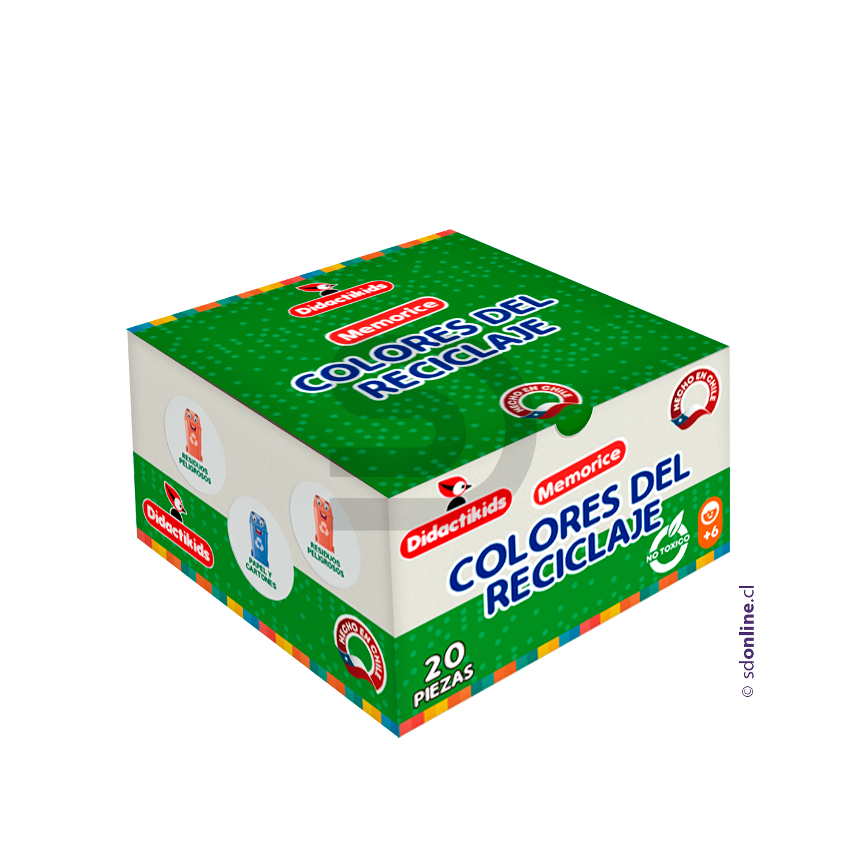 Memorice colores del Reciclaje 2