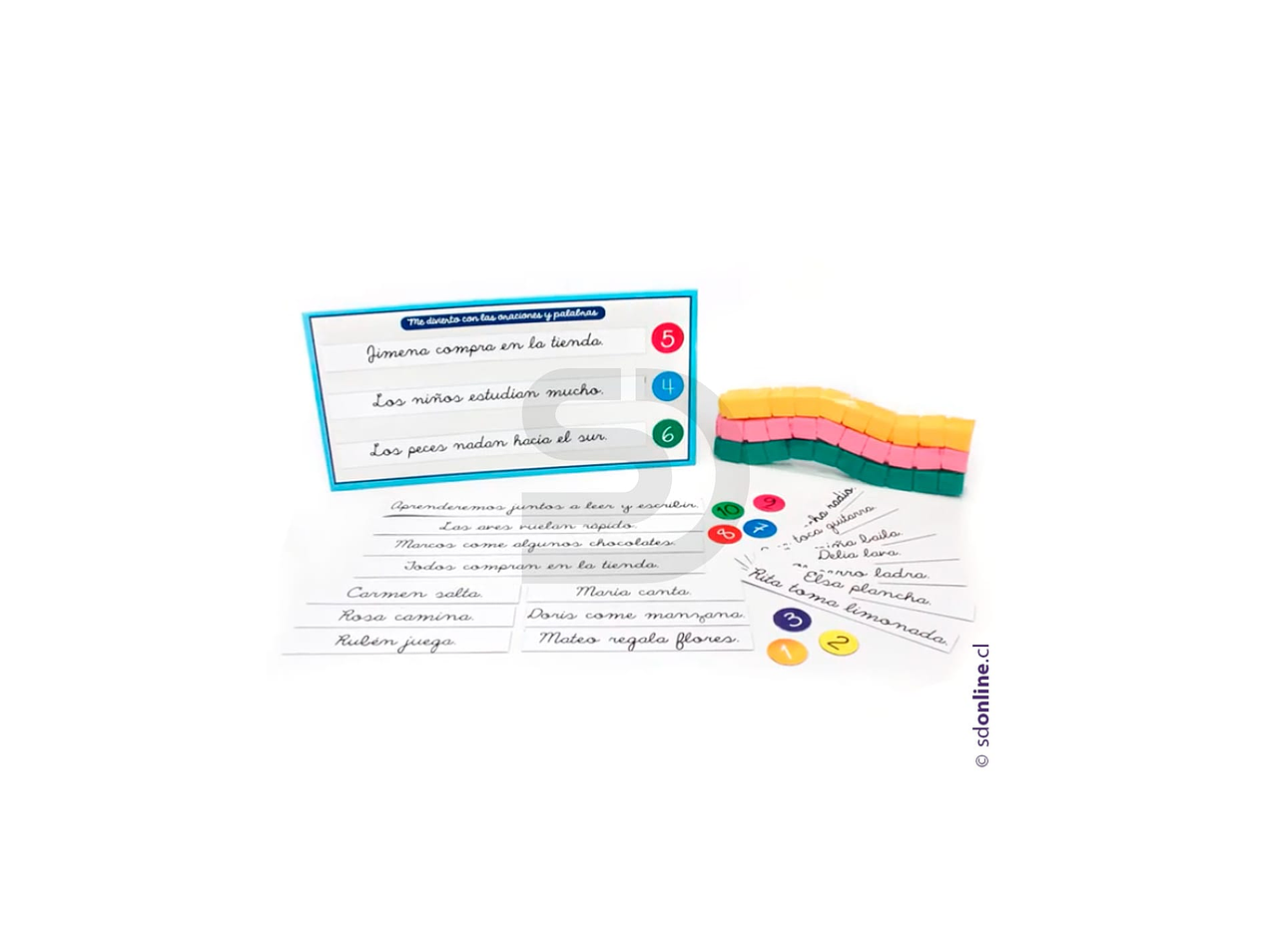 Me divierto con las oraciones y palabras 1