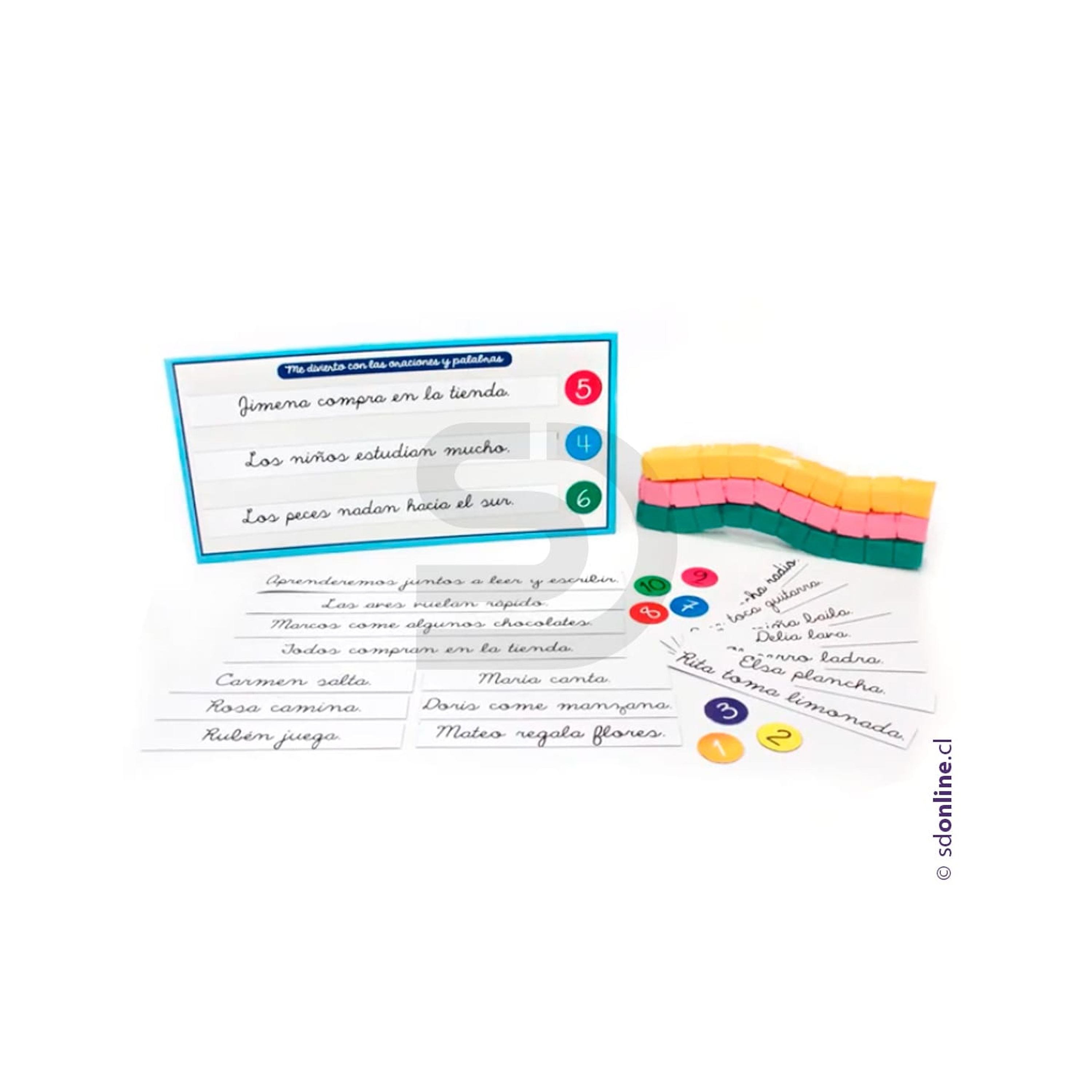 Me divierto con las oraciones y palabras 1