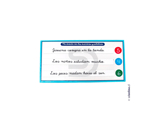 Me divierto con las oraciones y palabras 2