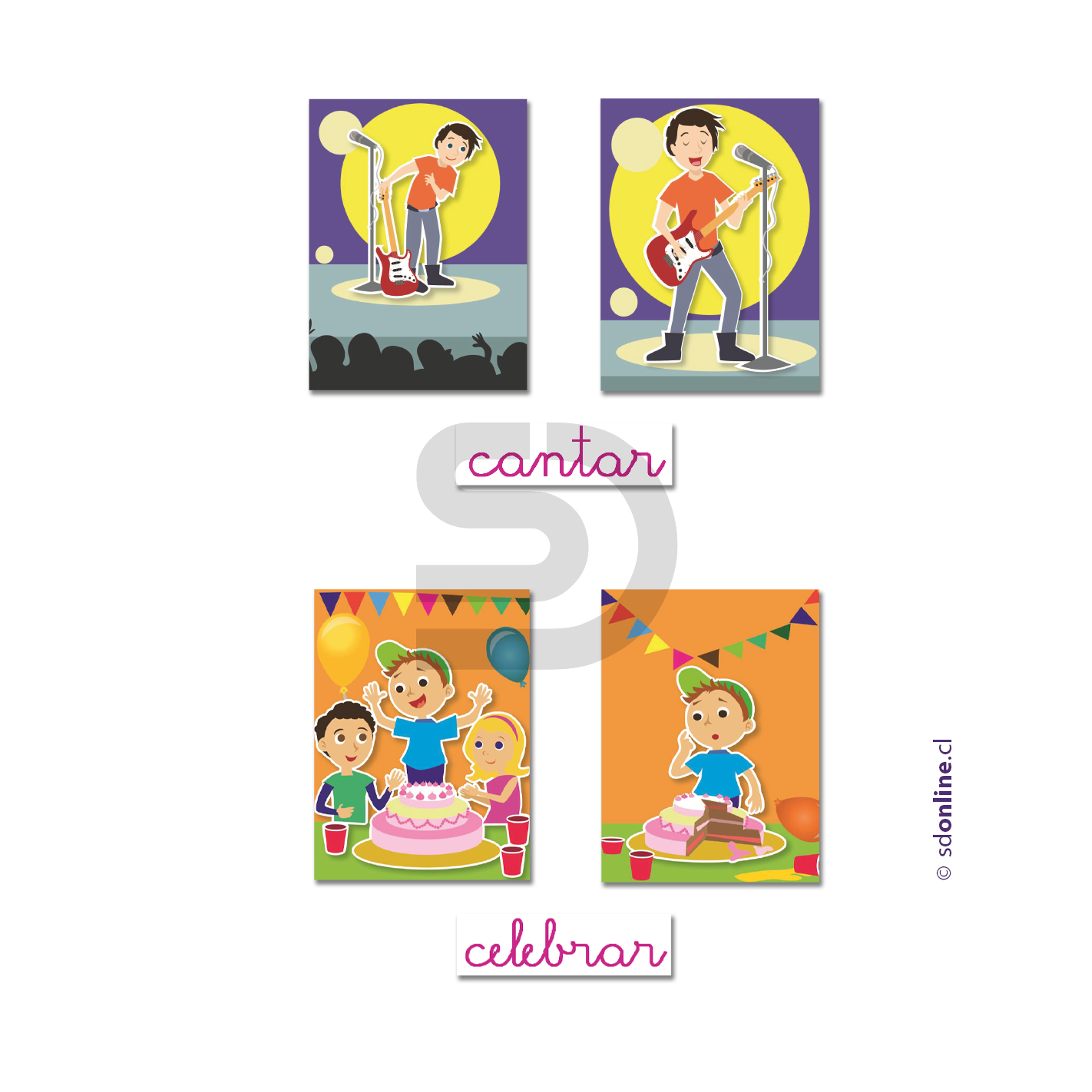 Identifica verbos en presente y pasado 2