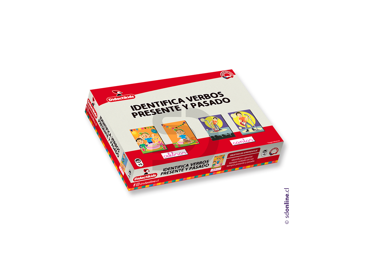 Identifica verbos en presente y pasado 1