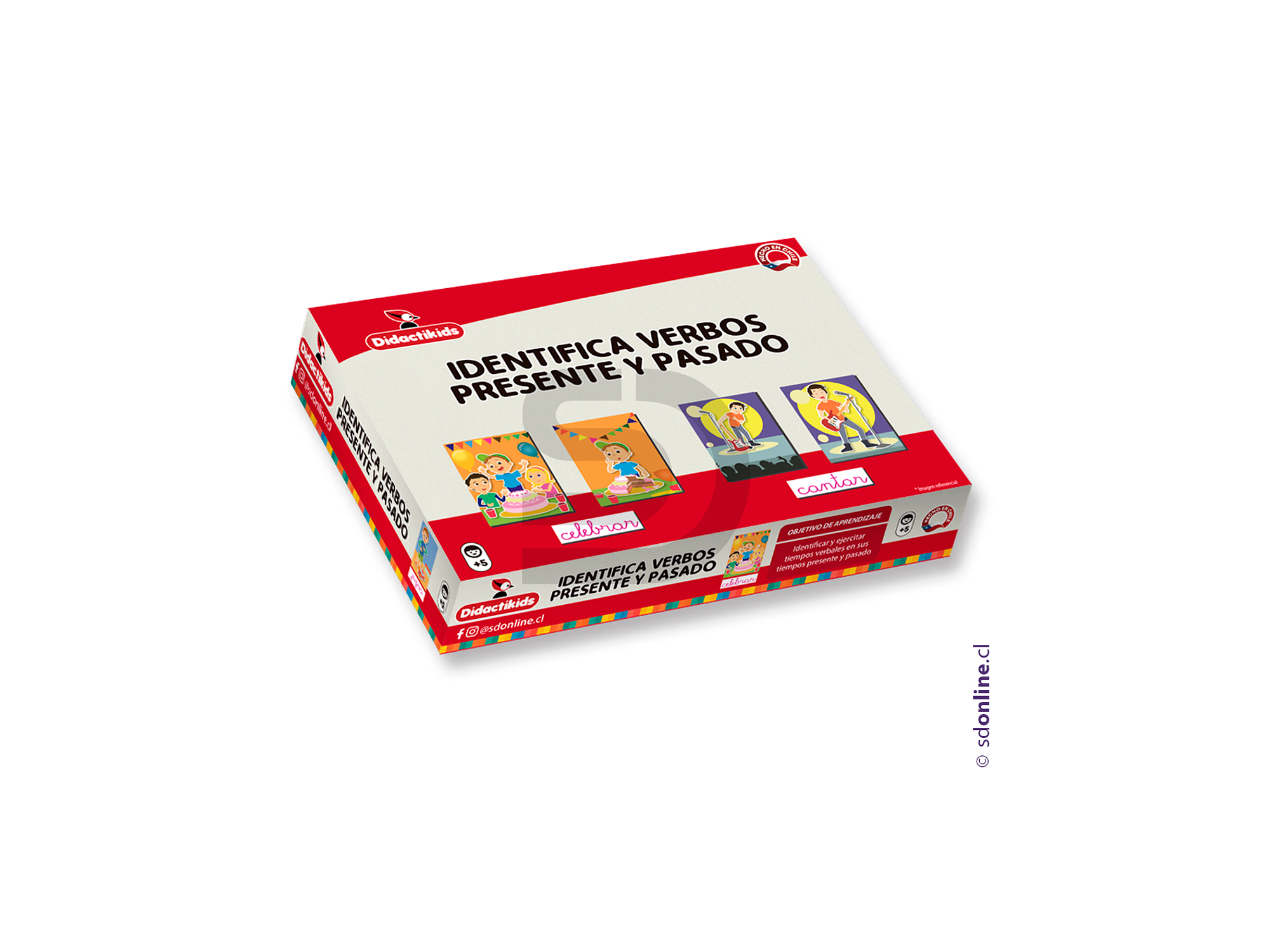 Identifica verbos en presente y pasado 1