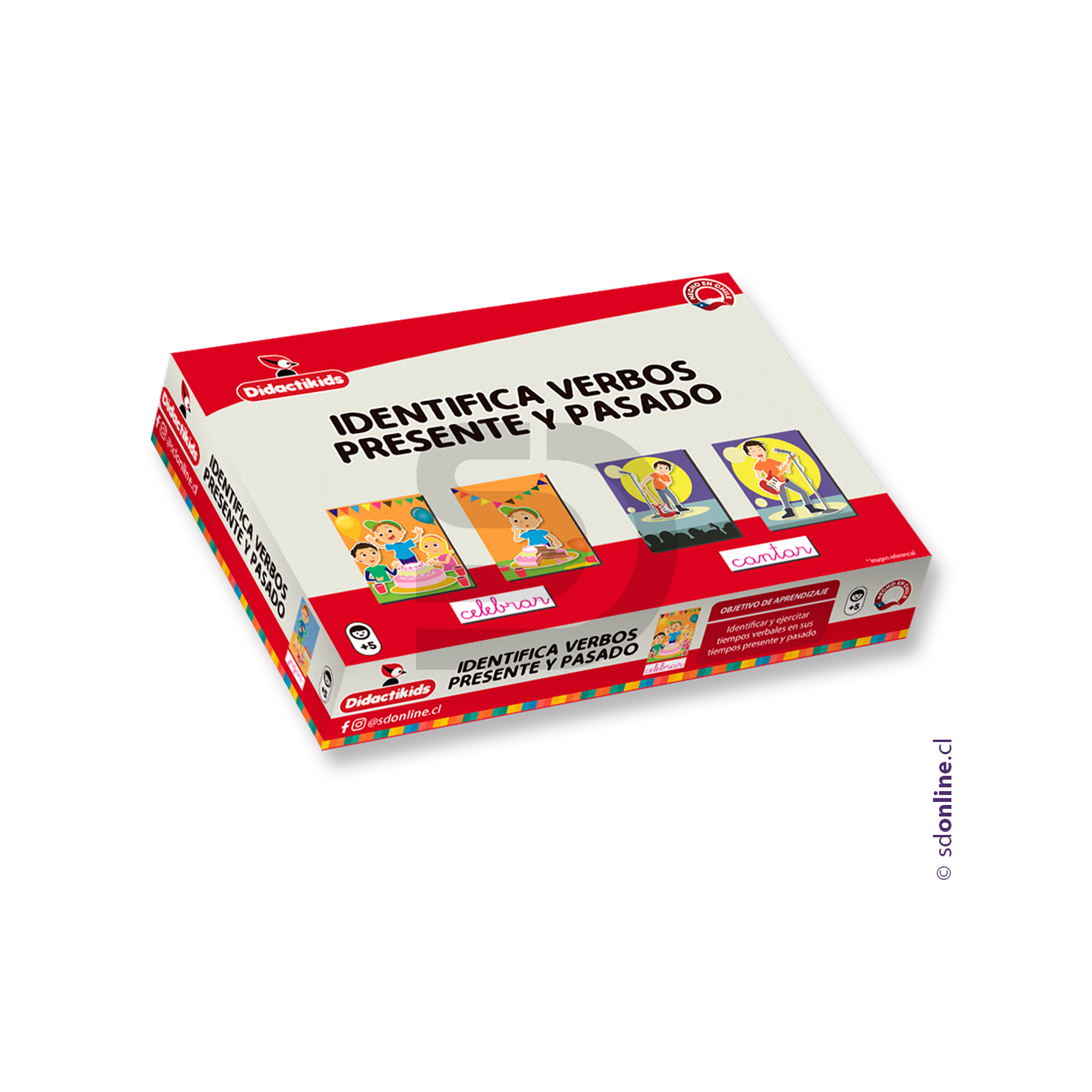 Identifica verbos en presente y pasado 1