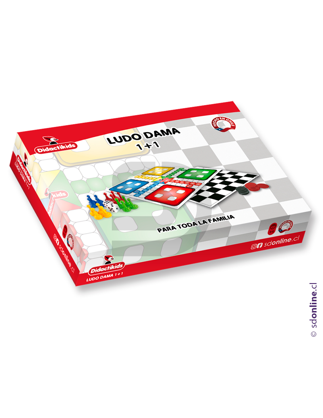 Ludo dama 1+1