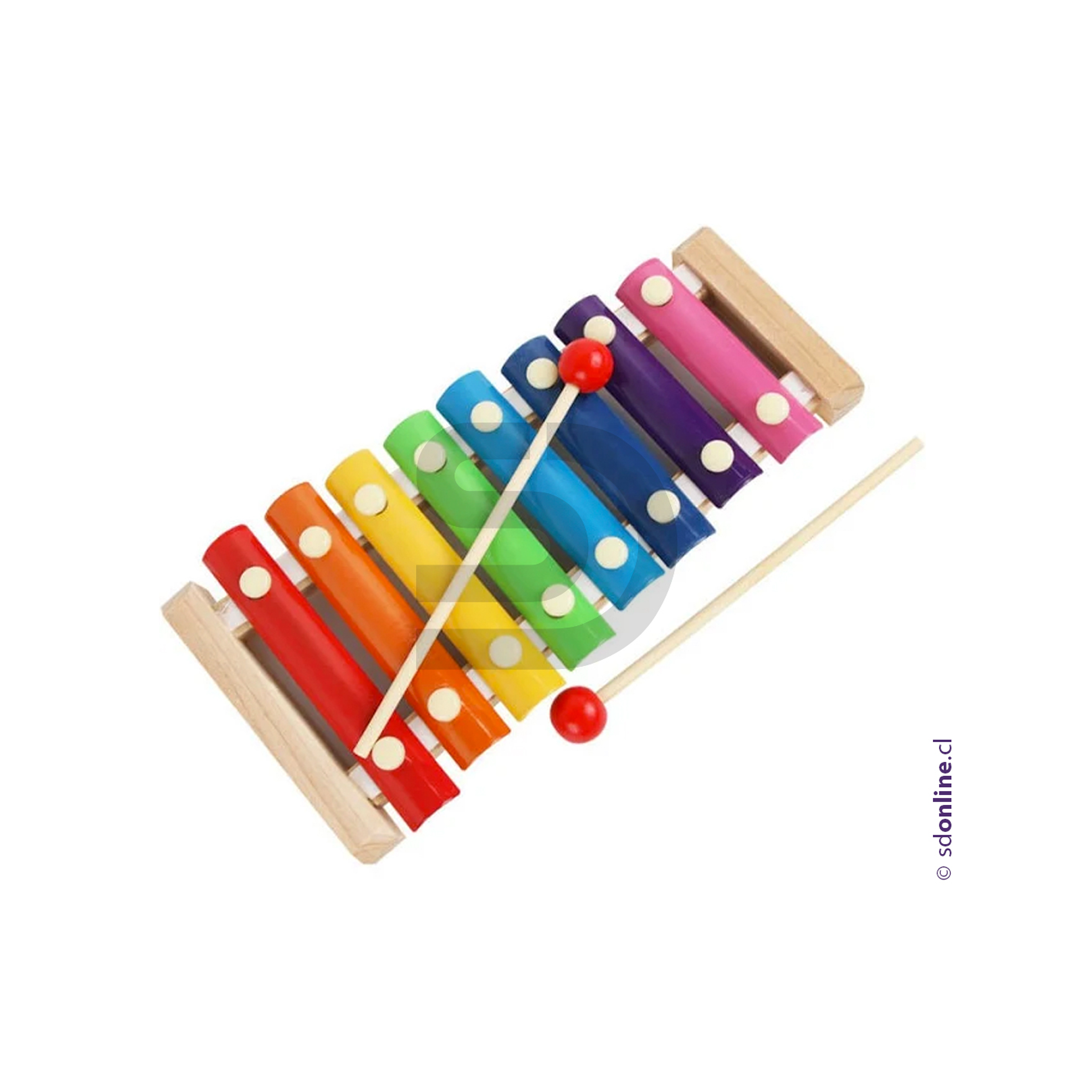 Xilofono de juguete/ Instrumento musical niños metalofono 1