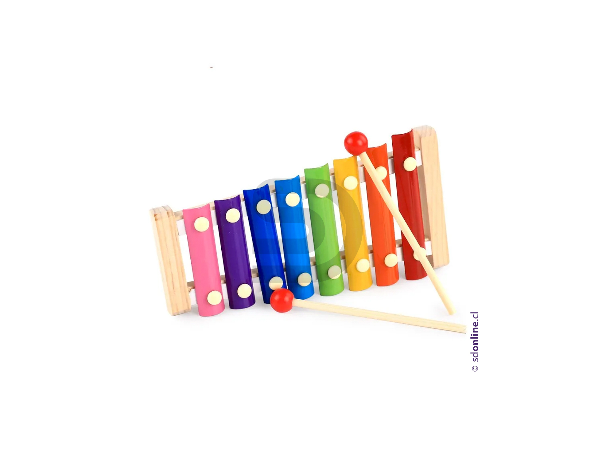 Xilofono de juguete/ Instrumento musical niños metalofono 2