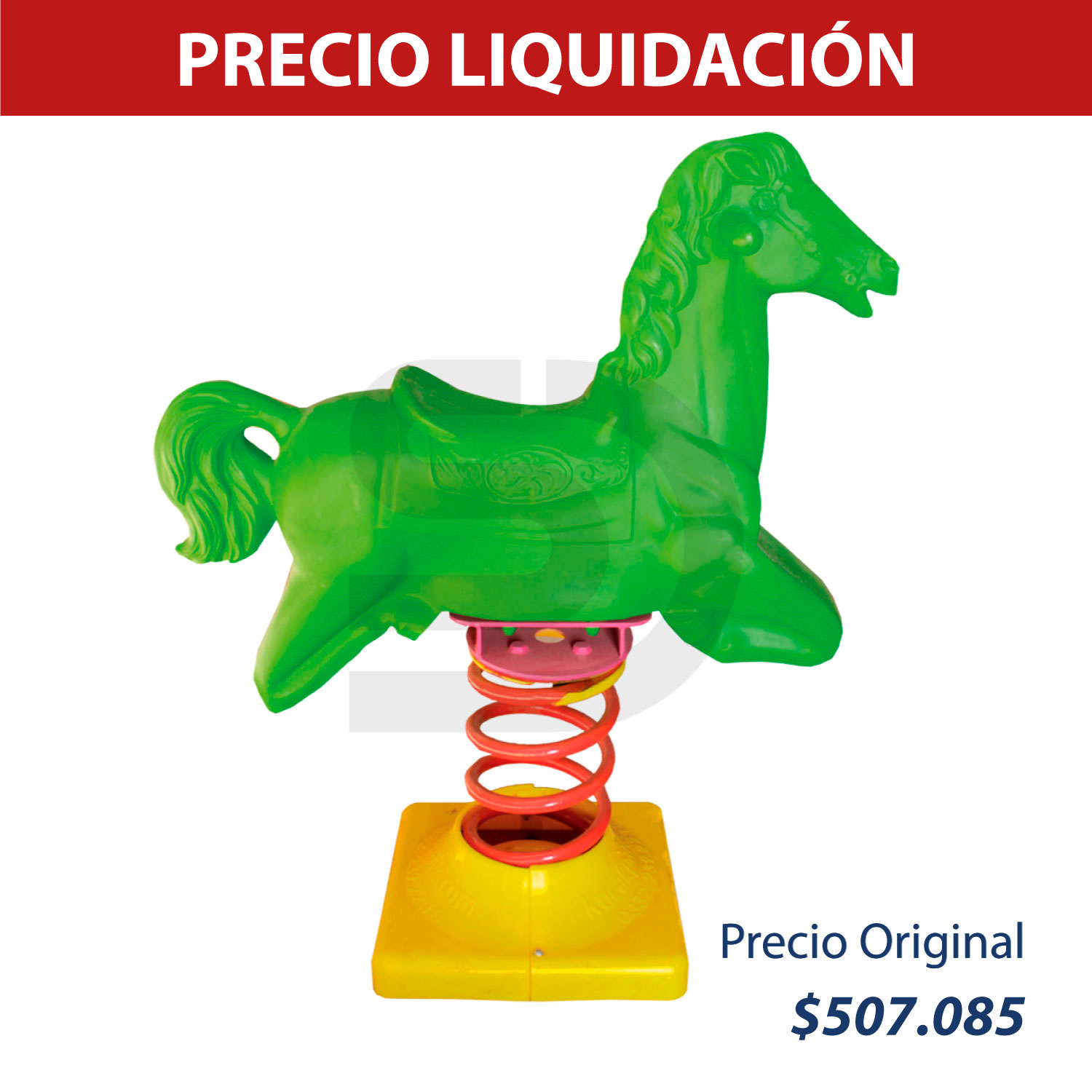 Juego de resorte caballo 0167