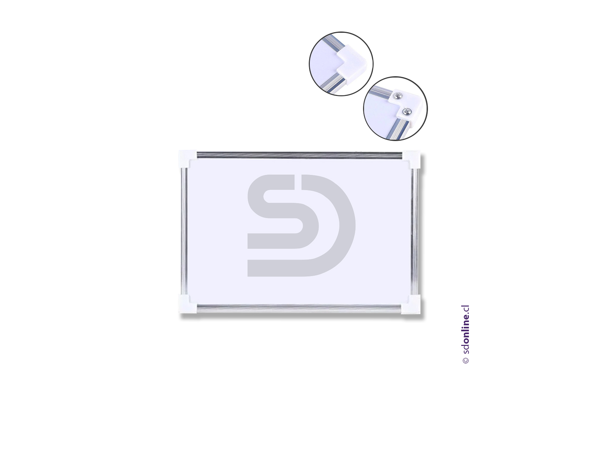 Pizarra acrílica magnetica 20x30 cm. 1