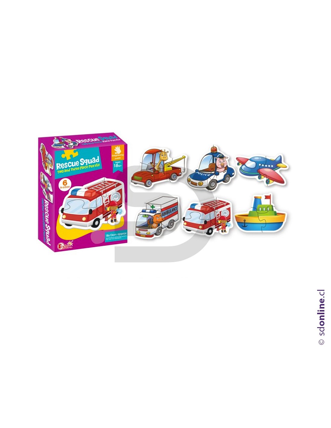 Puzzle medios de transporte