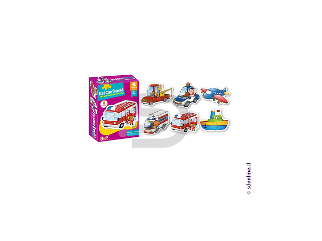 Puzzle medios de transporte 1