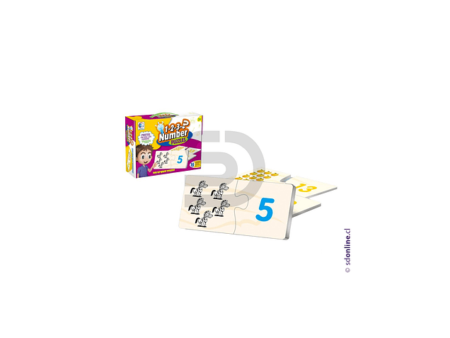 Puzzle de los números 1