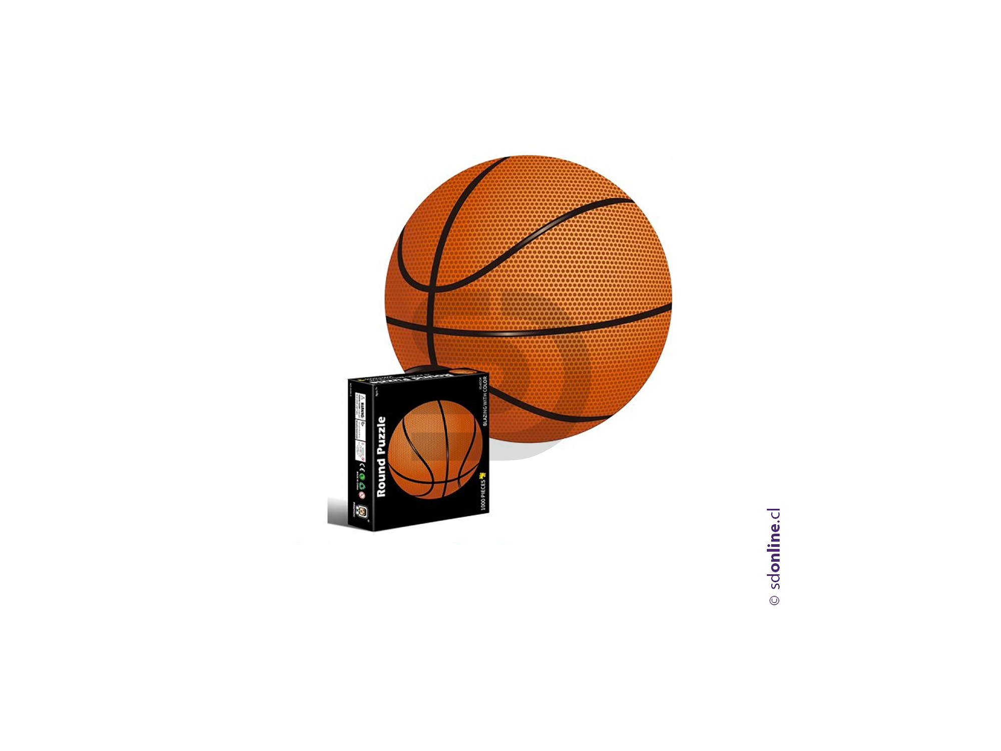 Puzzle pelota basketball 1000 Pzs Circular 1