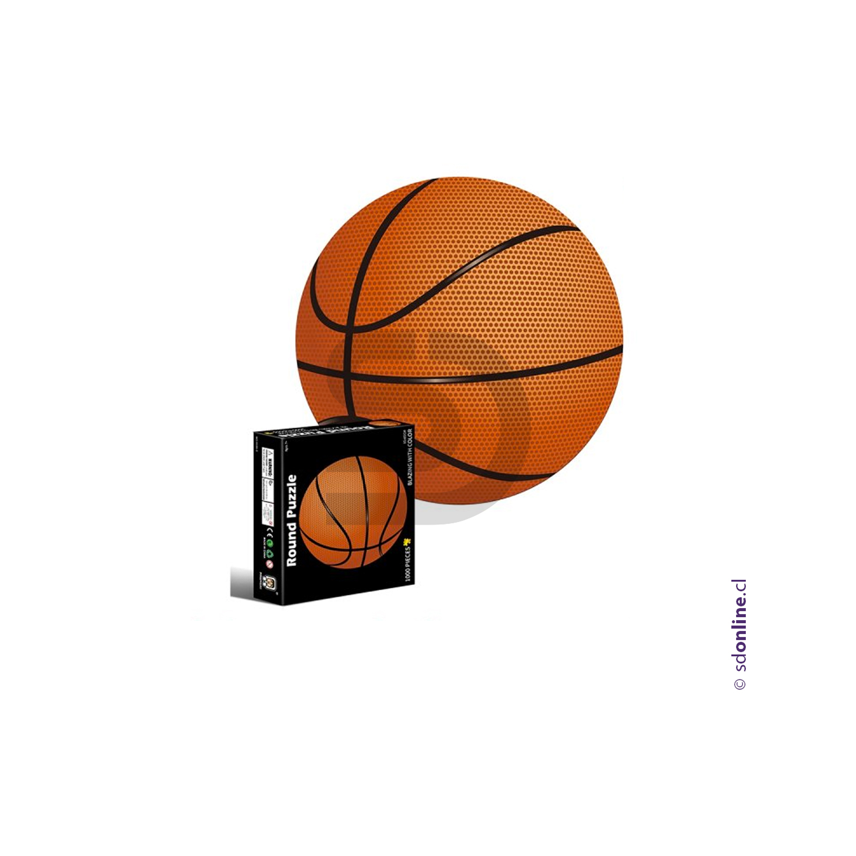 Puzzle pelota basketball 1000 Pzs Circular 1