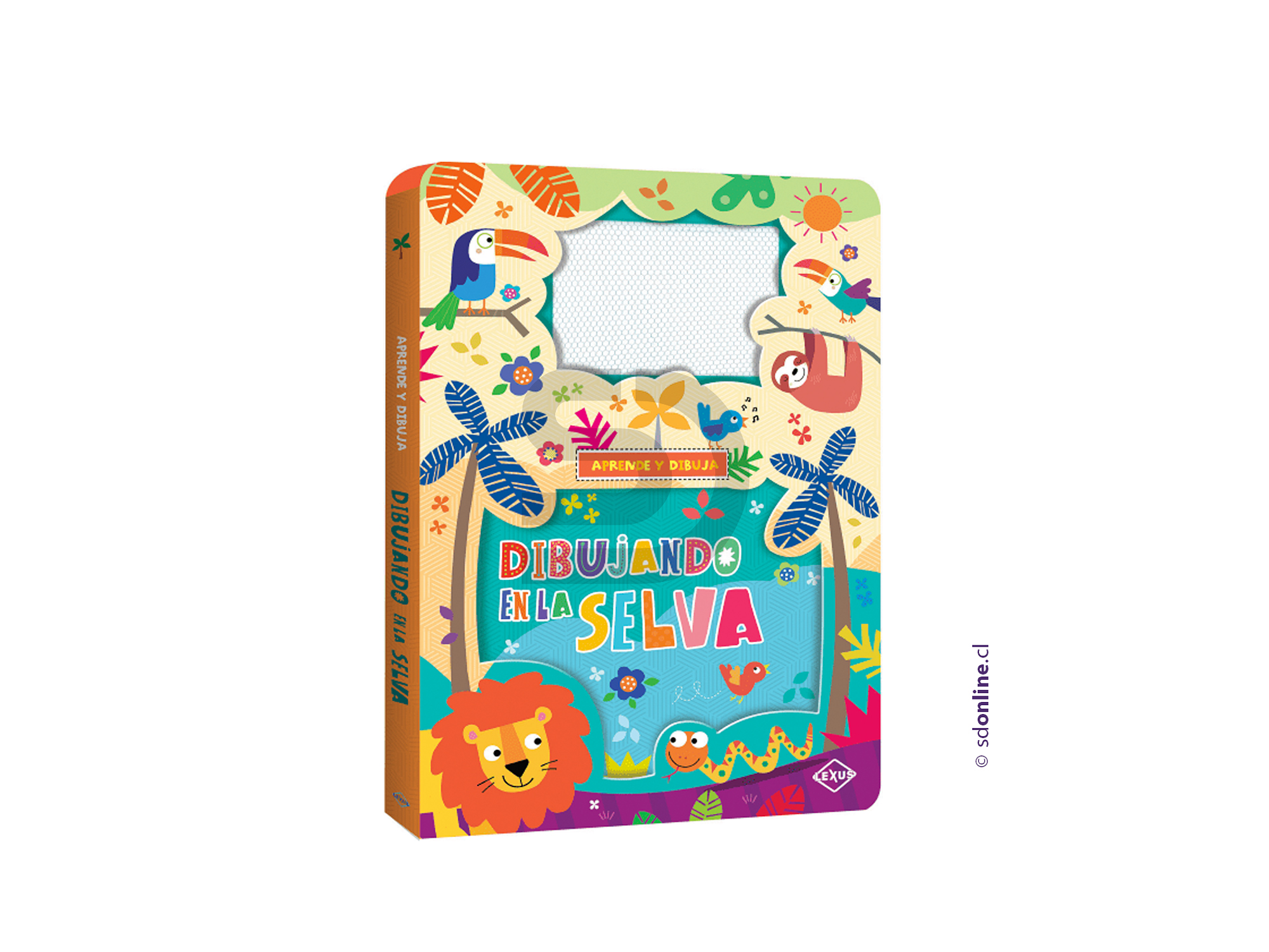 Aprende y dibuja, dibujando en la selva 1