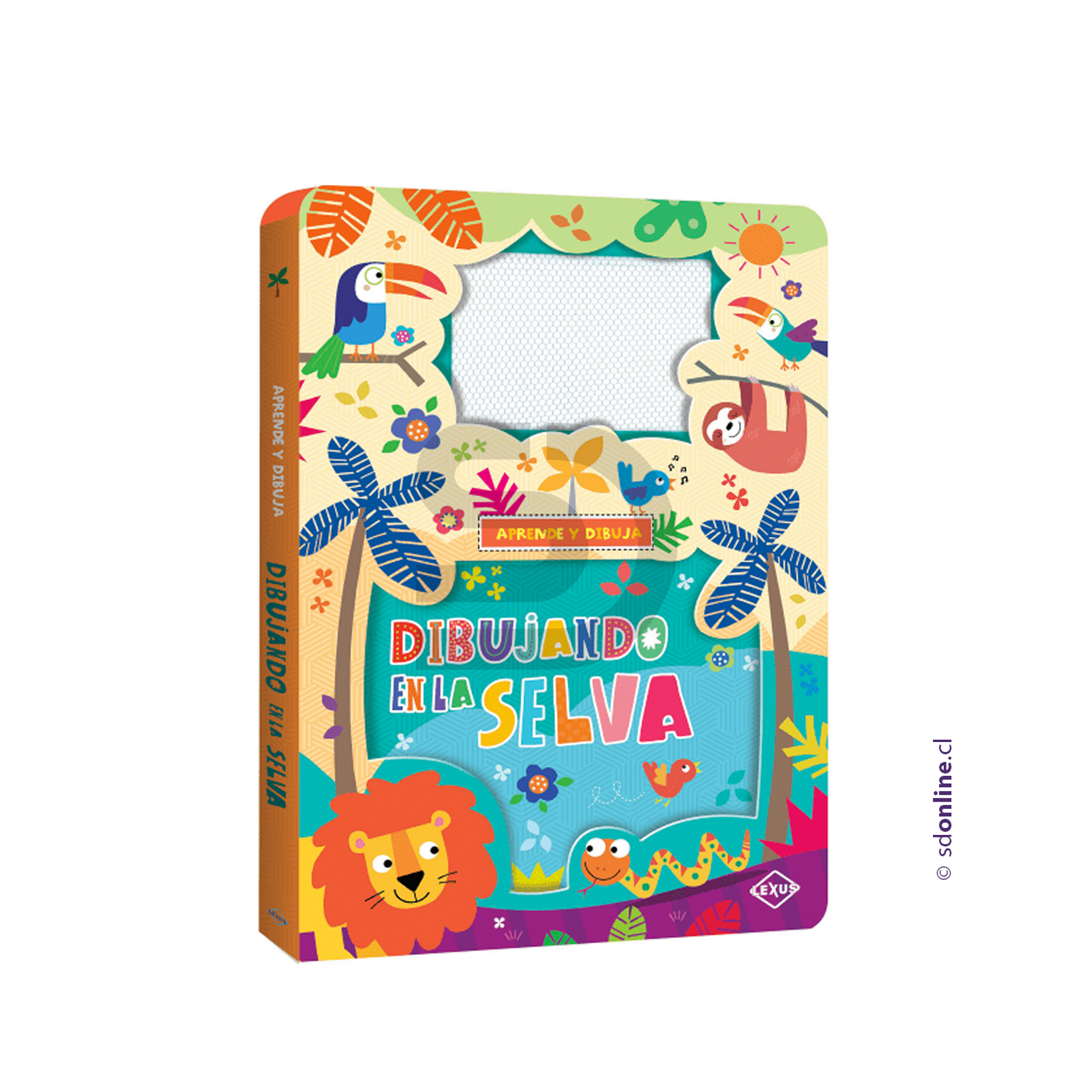 Aprende y dibuja, dibujando en la selva 1