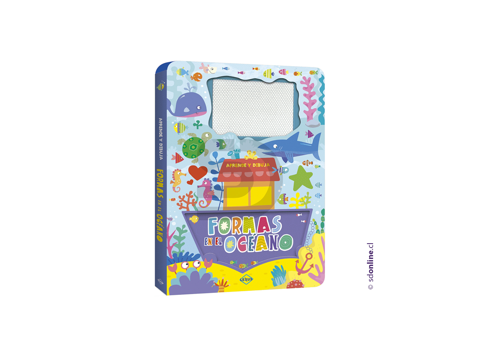Aprende y dibuja, formas en el océano 1
