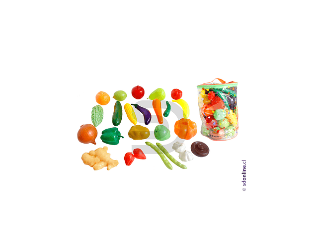 Frutas y verduras 48pza 2