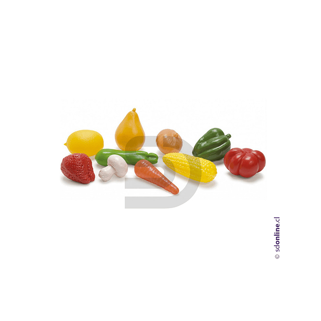 Frutas y verduras 48pza