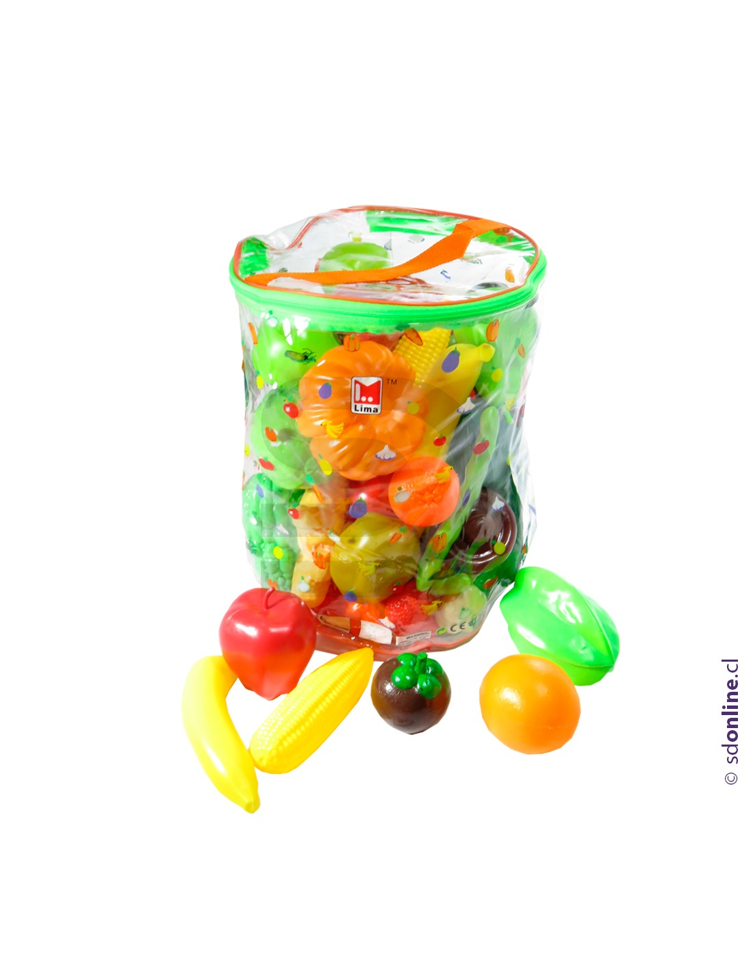 Frutas y verduras 59Pza