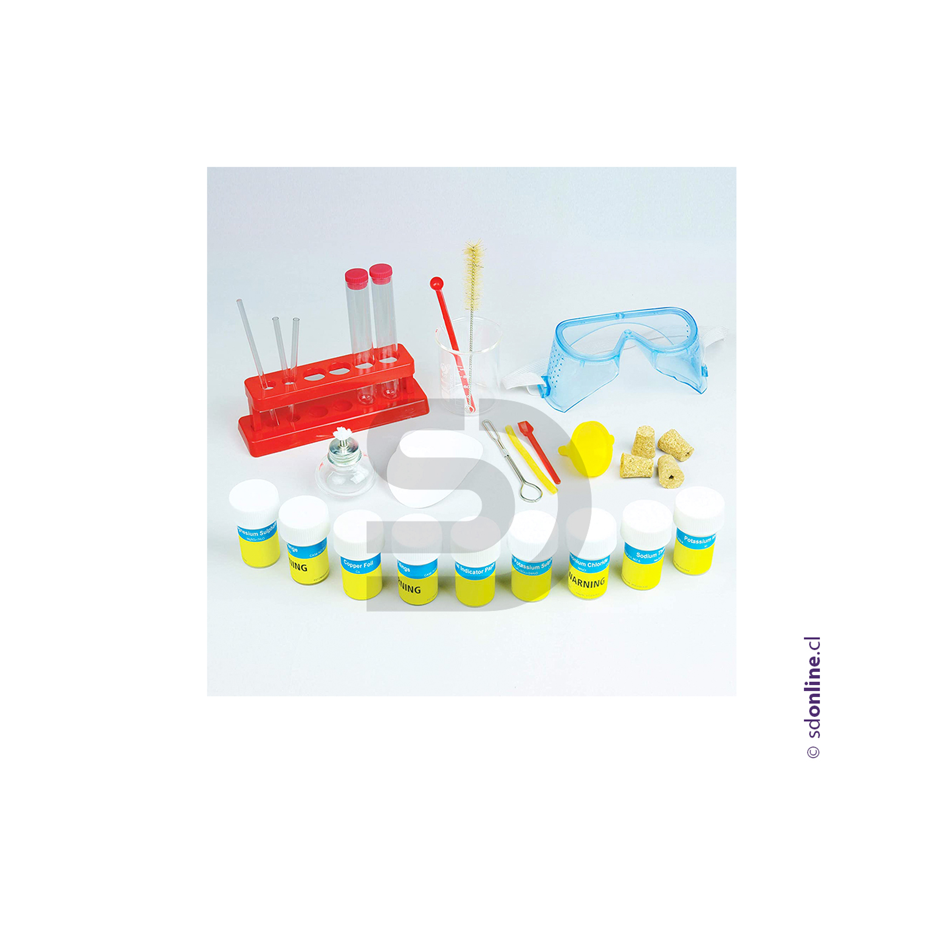 Laboratorio escolar 100 experimentos de química 2