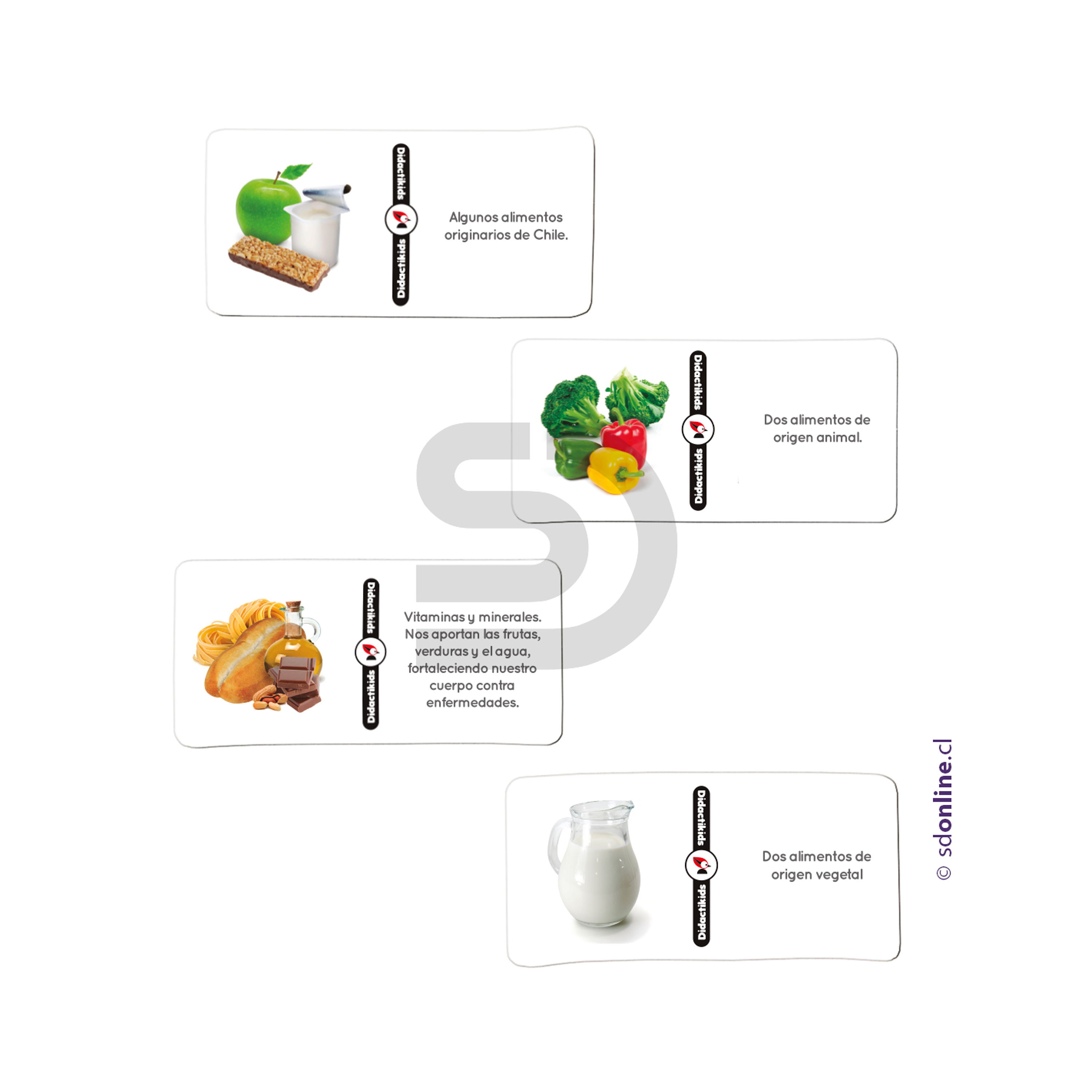 Dominó de alimentos saludables Eco 1