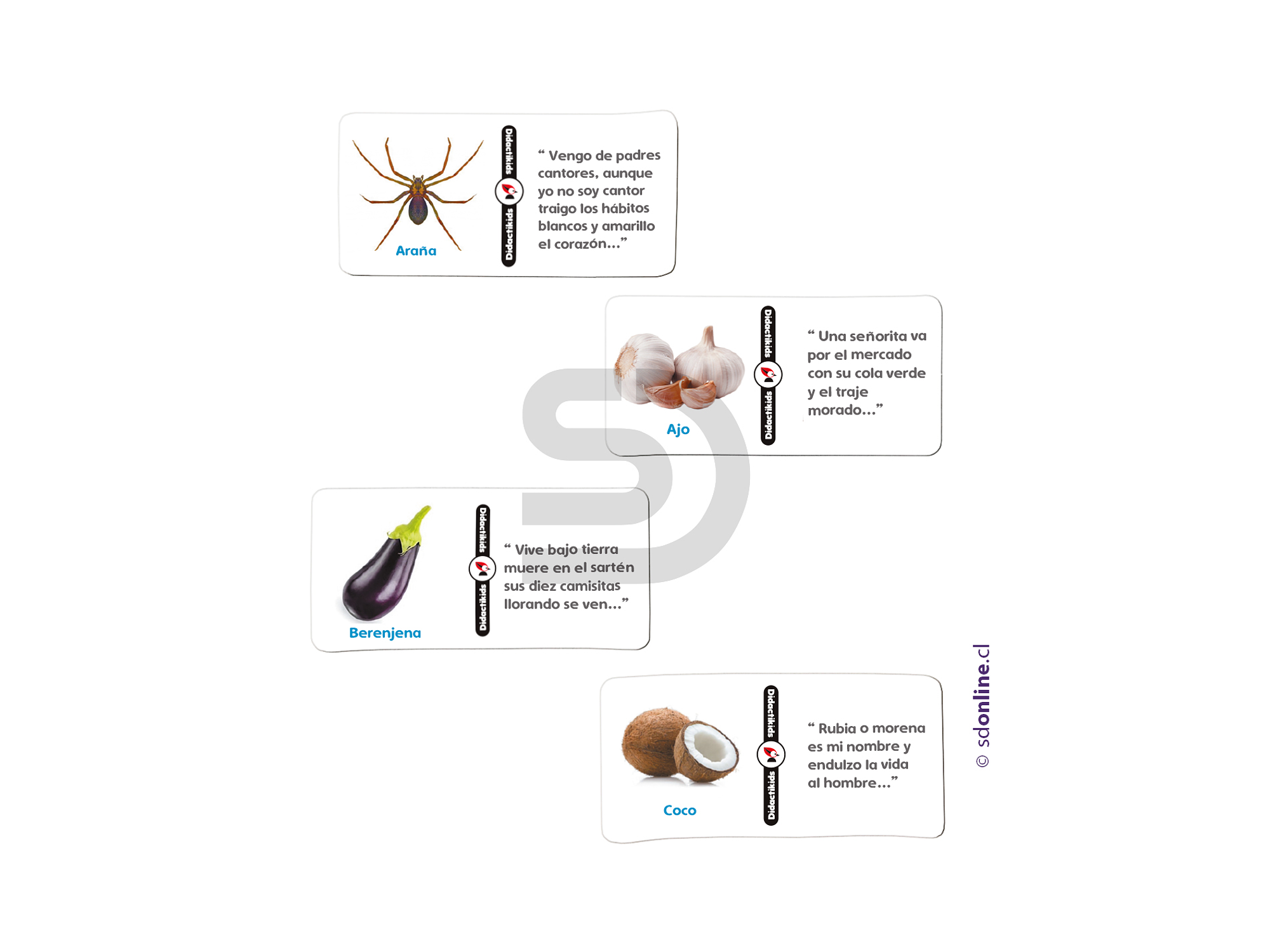 Dominó de adivinanzas Eco 1